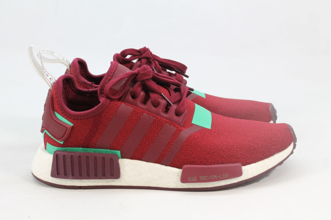 burgundy adidas nmd womens