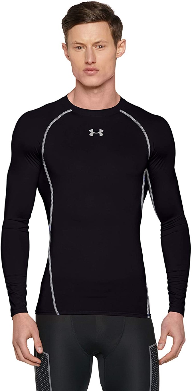 Under Armour UA Homme HeatGear Compression shirt régulière et grandes tailles 1257471 