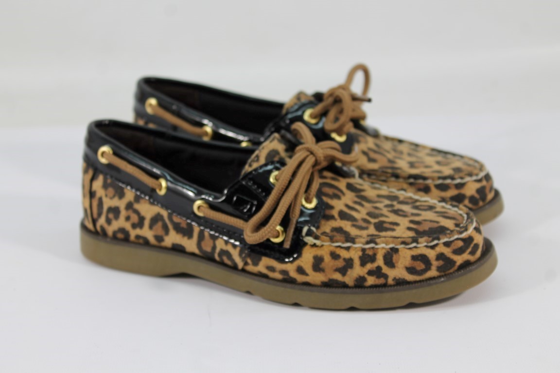 Leopard Boat shoes 5M(ZAP5779 