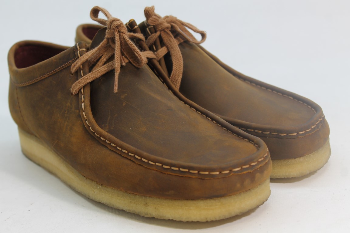 mens wallabees beeswax