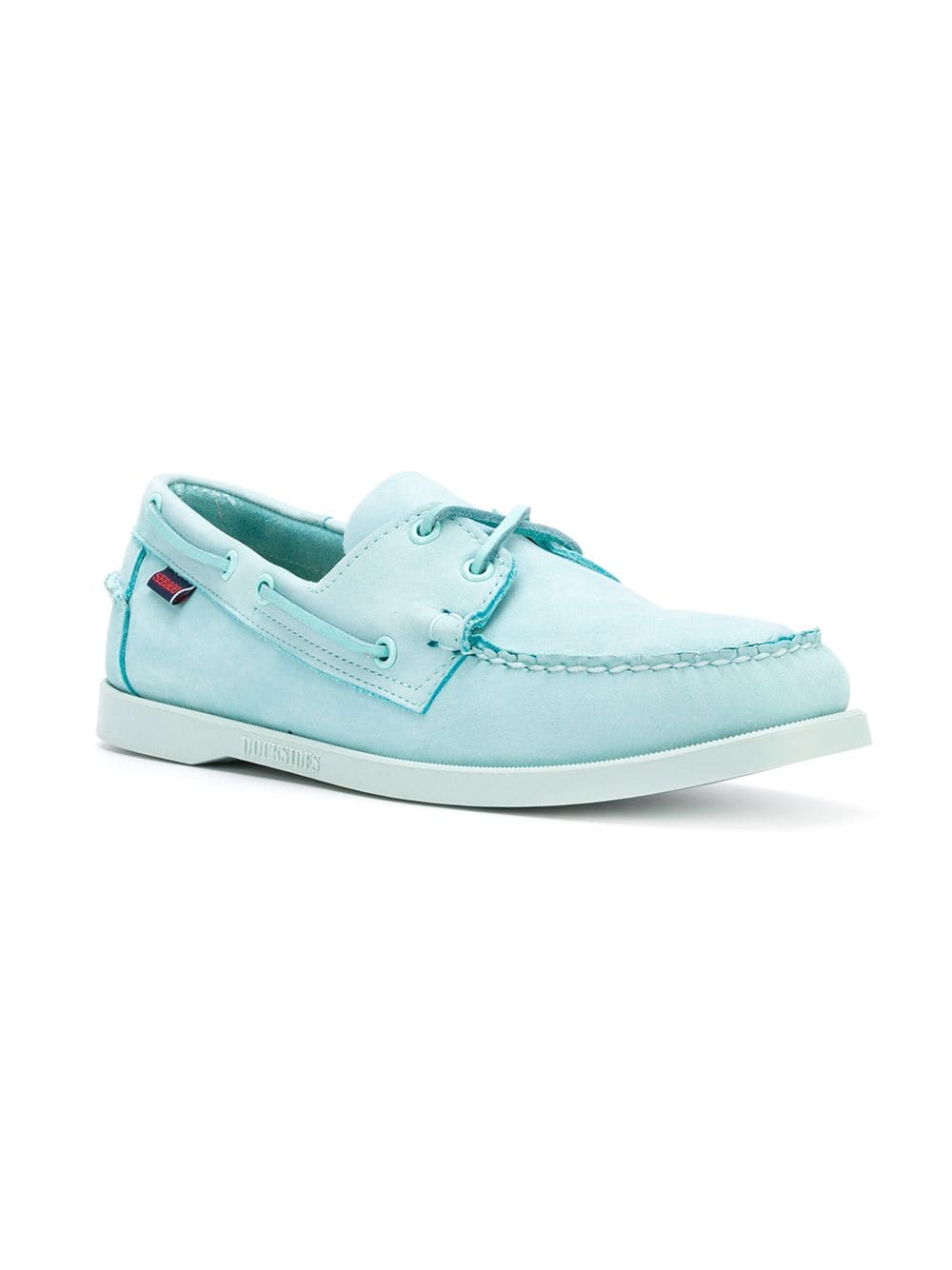Sebago Docksides Zapatos náuticos de nobuck azul claro hombres NW / OB | eBay