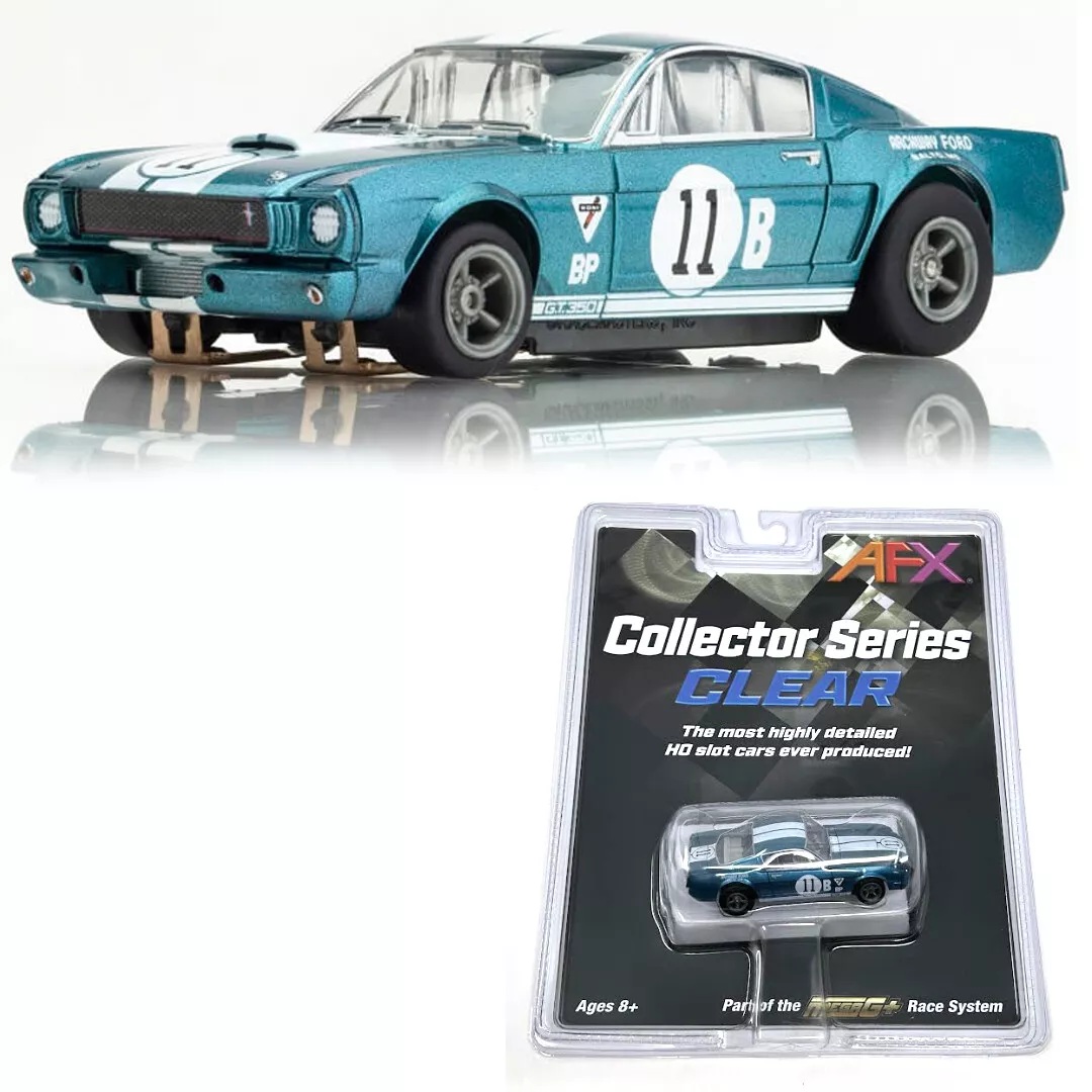AFX AFX22071 HO Mega G+ MG+ Plus 1965 Shelby GT350R Blue