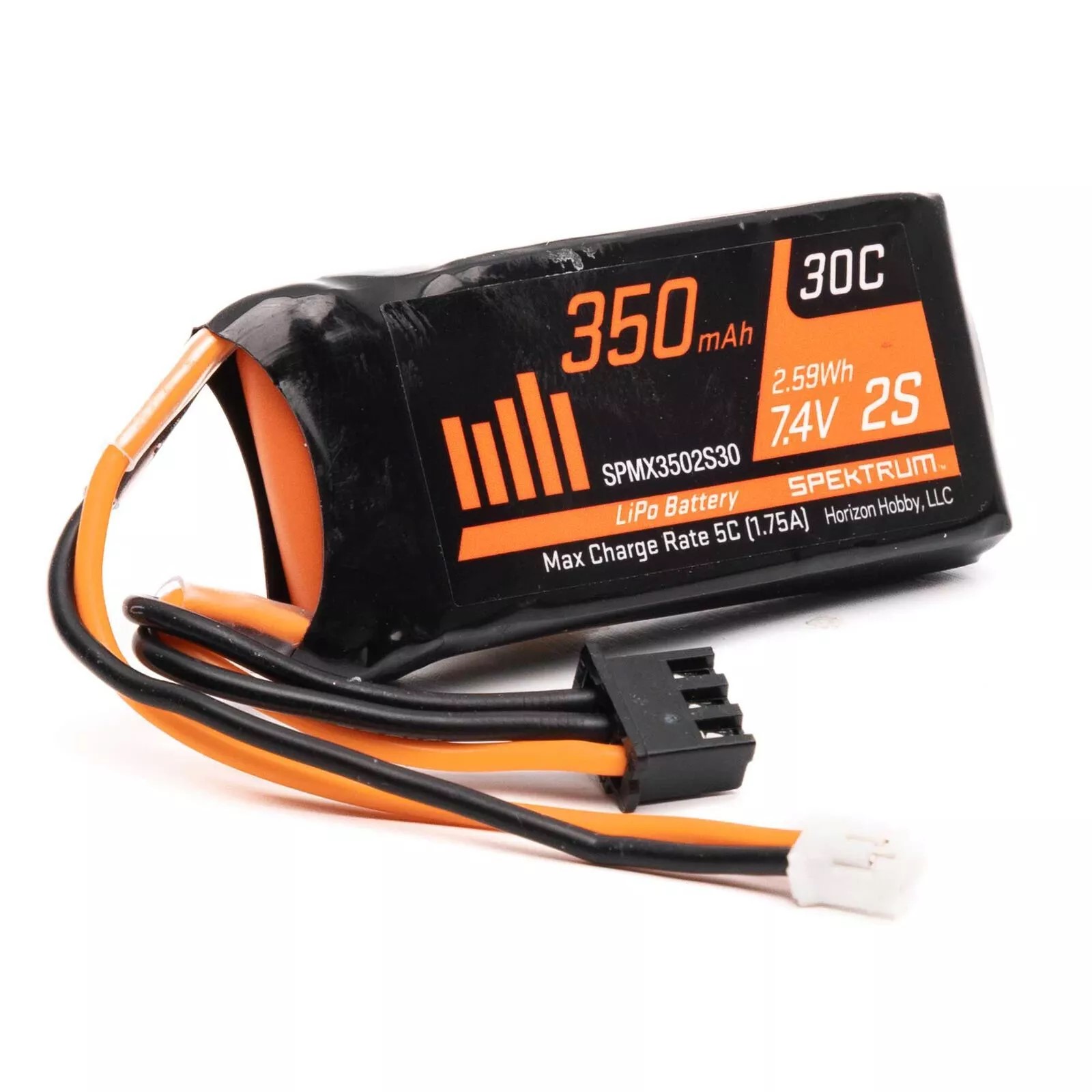 Spektrum SPMX3502S30 350mAh 2S 7.4V LiPo Battery