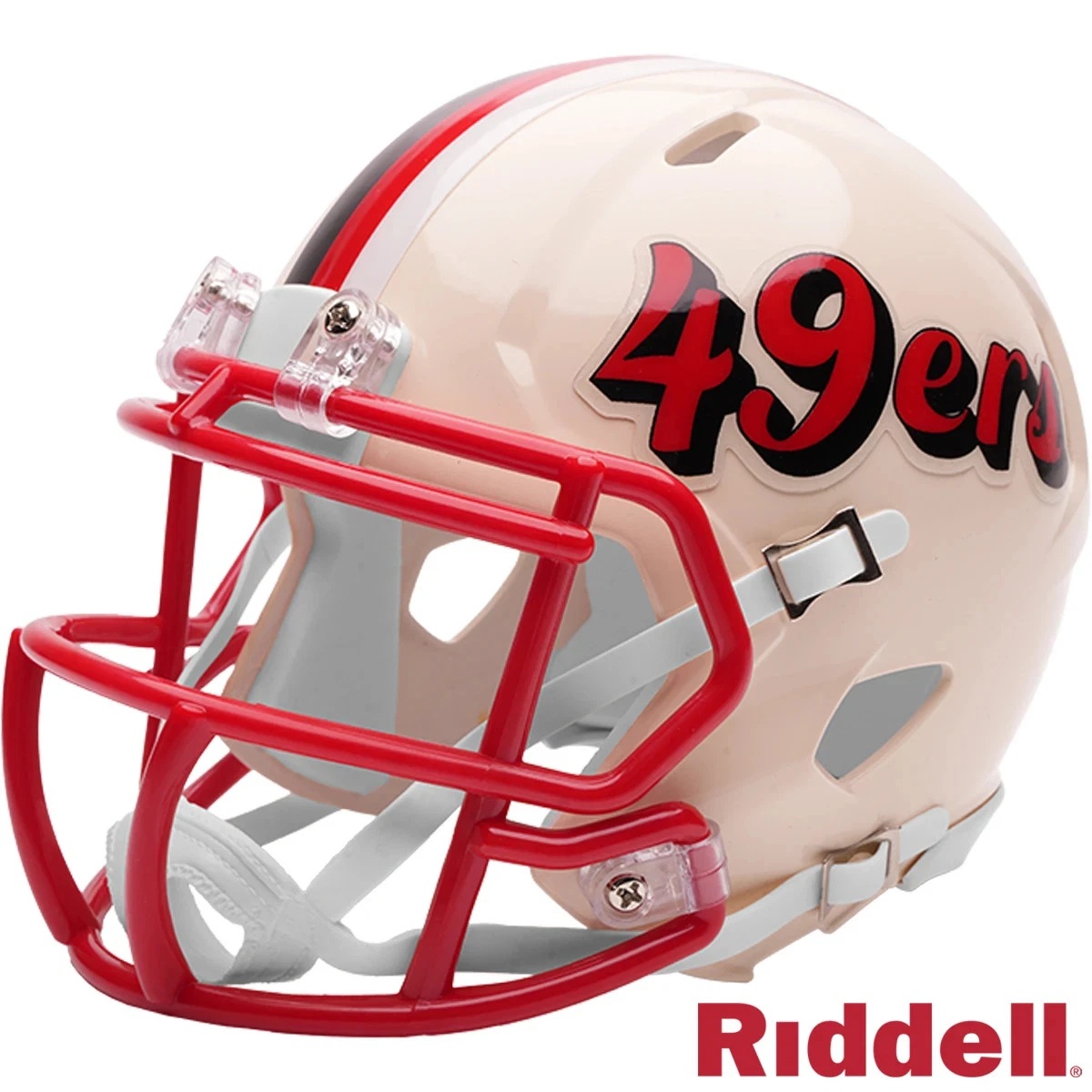 49ers football mini helmet San Francisco Slate Alternate Speed this Speed Mini football helmet is made specifically for fans of the San Francisco 49ers and blends modern performance with classic style Steve Young Autographed San Francisco