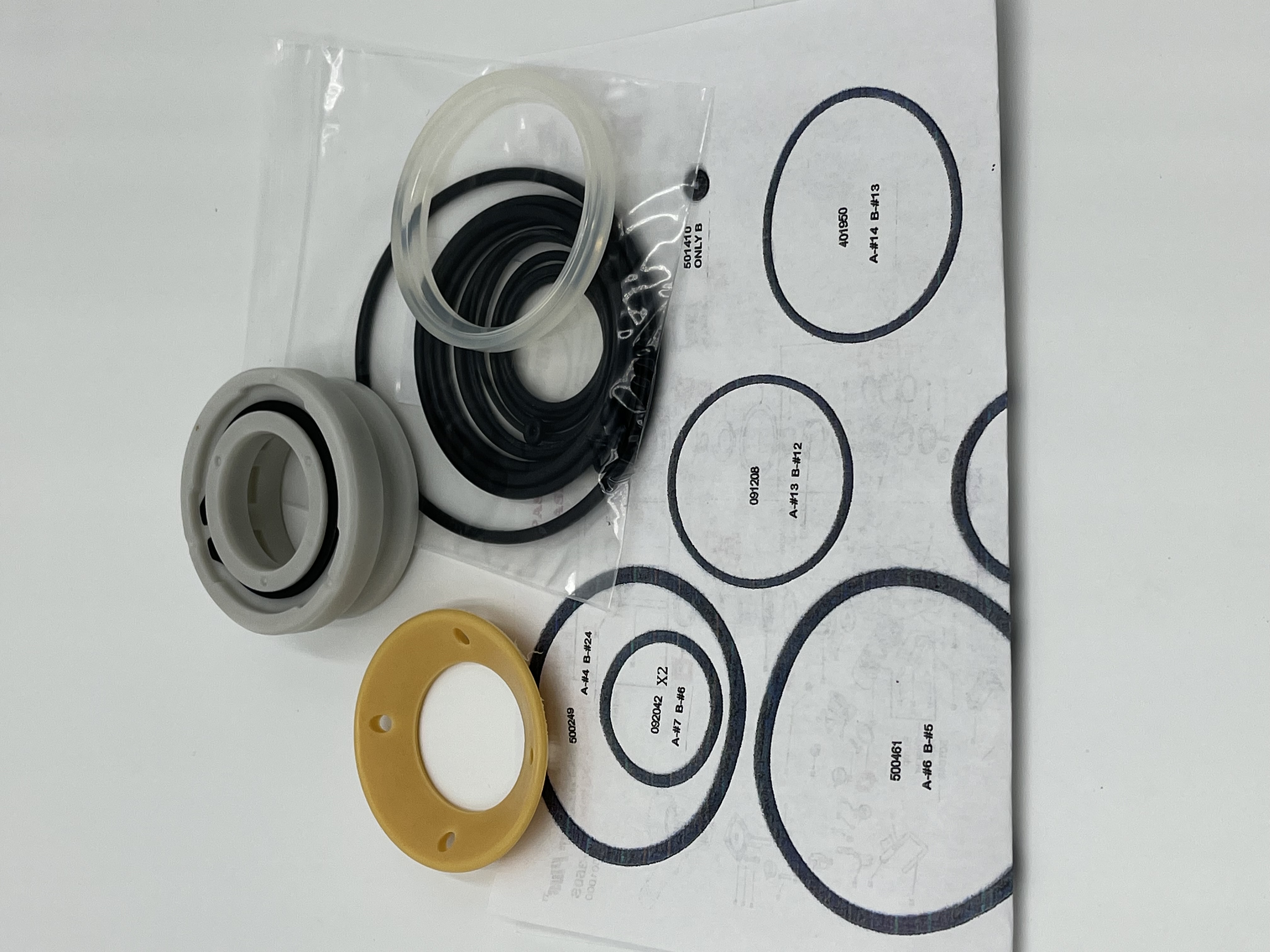 O-Ring Rebuild Kit For F350S F250S F325C Framing Nailer - Includes Piston Bumper & Seals