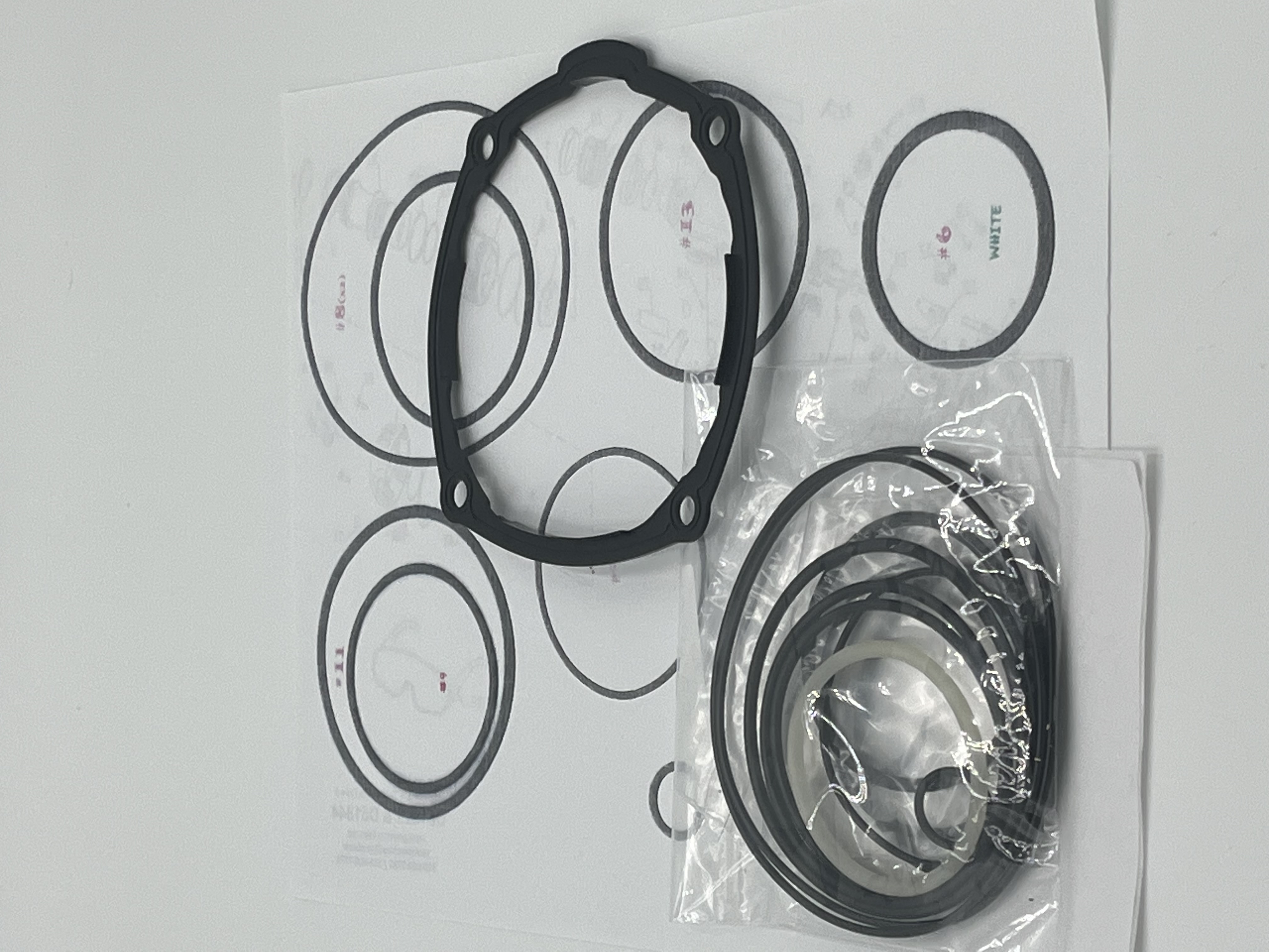 O-Ring Kit Compatible for DeWALT D51822 D51844 Type 2, 4, 5 +