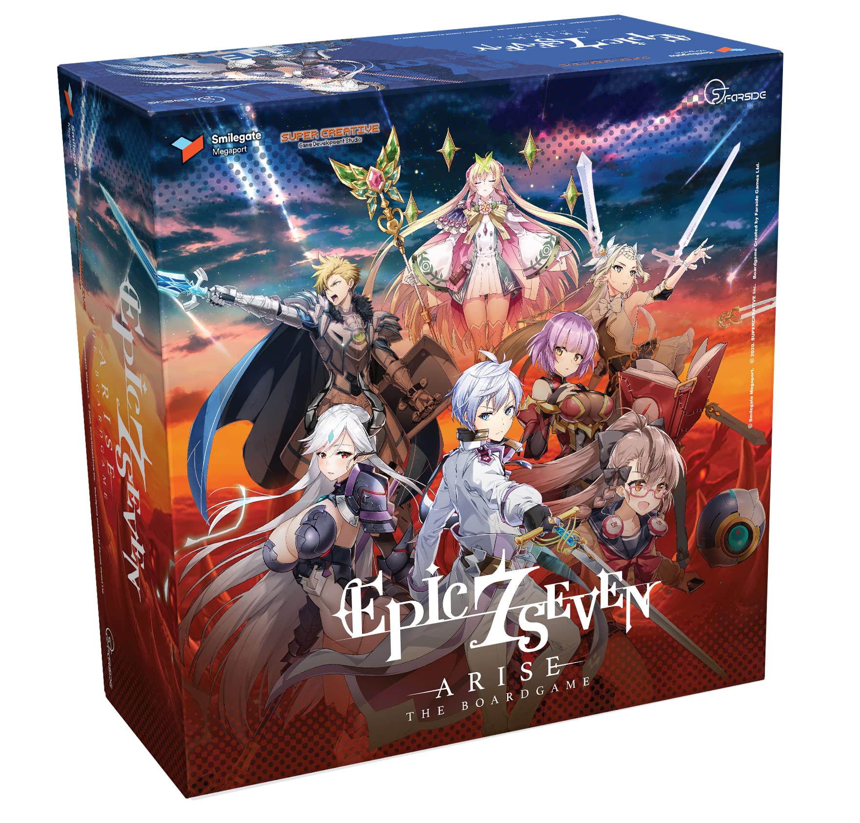 Epic Seven Arise Board Game Japanime Games - Anime Adventure Game