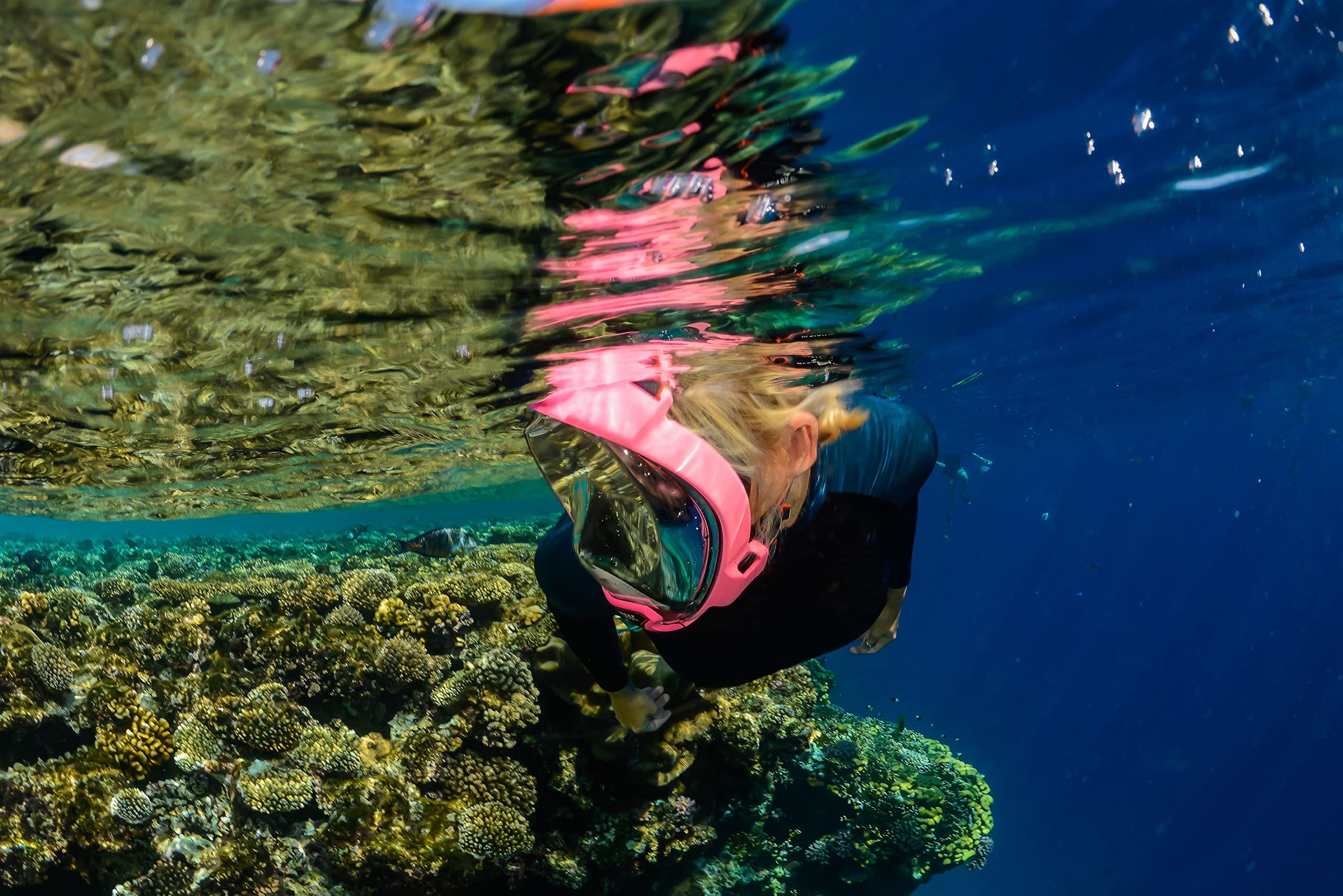 Ocean Reef Aria QR+ Fullface Mask Snorkel Combo