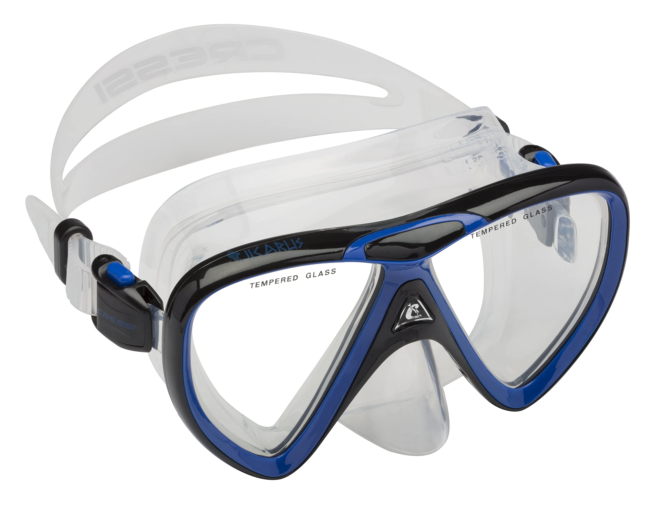 Cressi Ikarus Orion Dry Snorkel Mask Combo