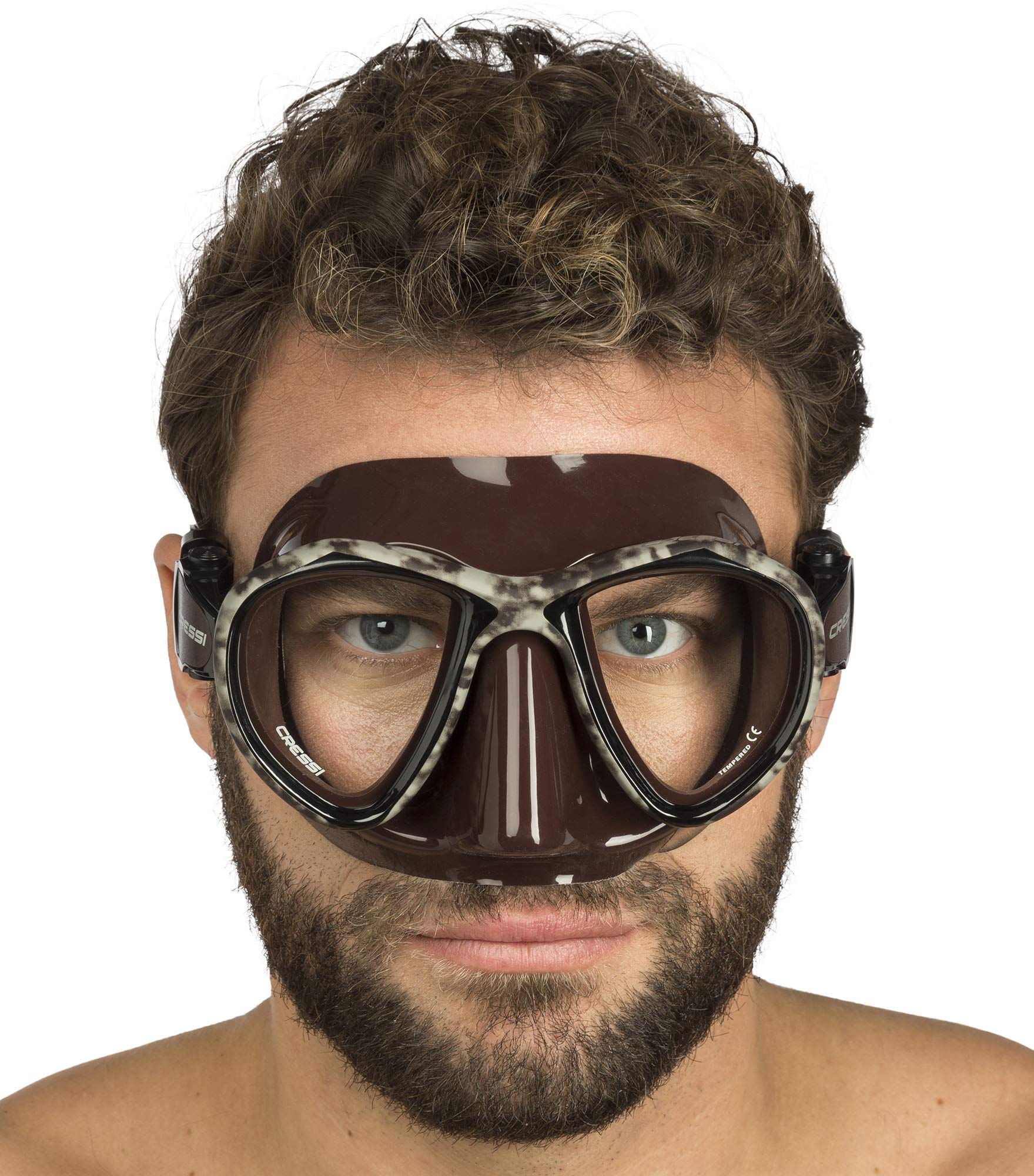 Cressi Metis Dive Mask (Black / Mirrored) 