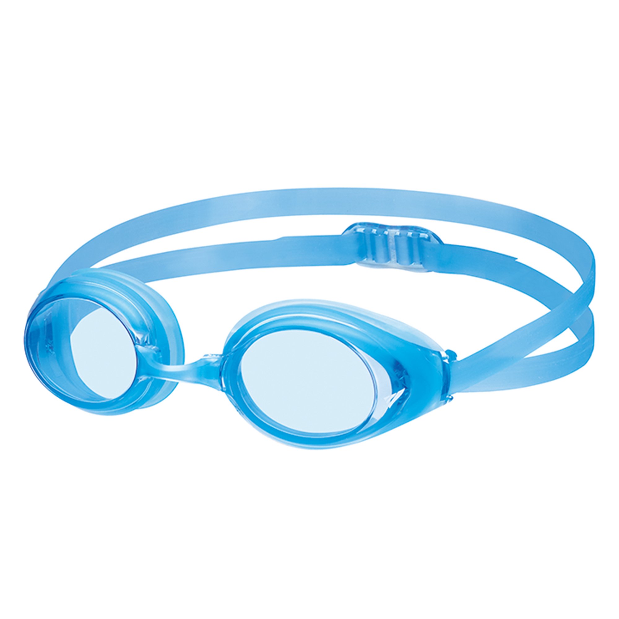 VIEW Swimming Gear V-220 Pirana Masters Racing Swim Goggles, Blue/Blue Mirrored