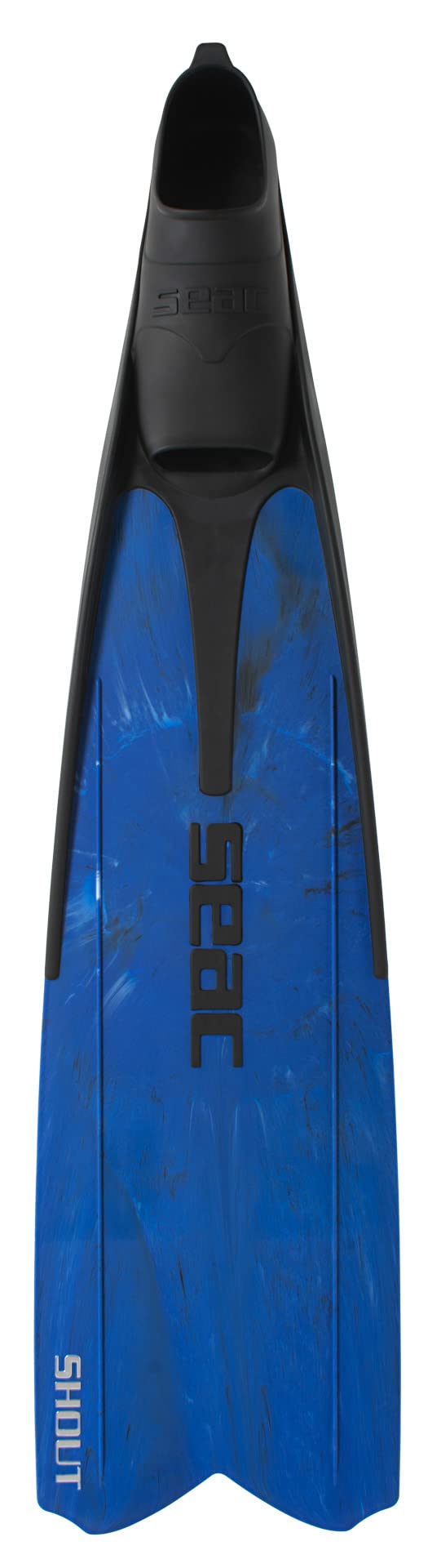 SEAC Shout Adult Long Fins for Scuba Diving, Freediving and Spearfishing