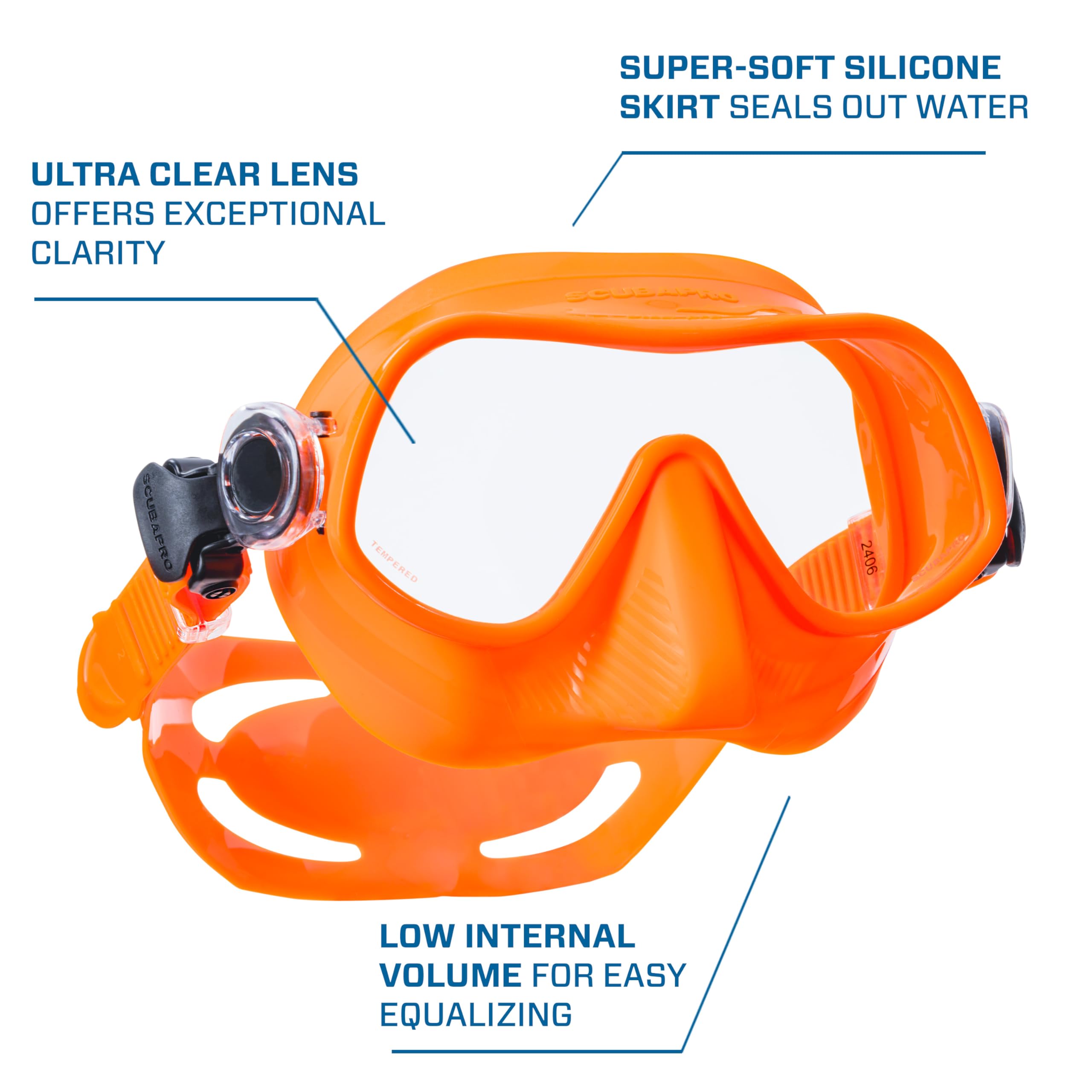 Scubapro Steel Comp Freediving Mask