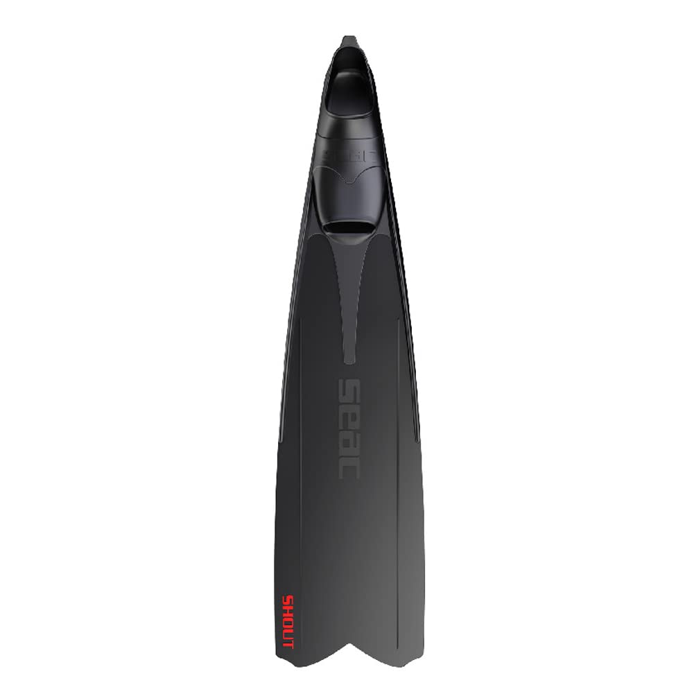 SEAC Shout Adult Long Fins for Scuba Diving, Freediving and Spearfishing