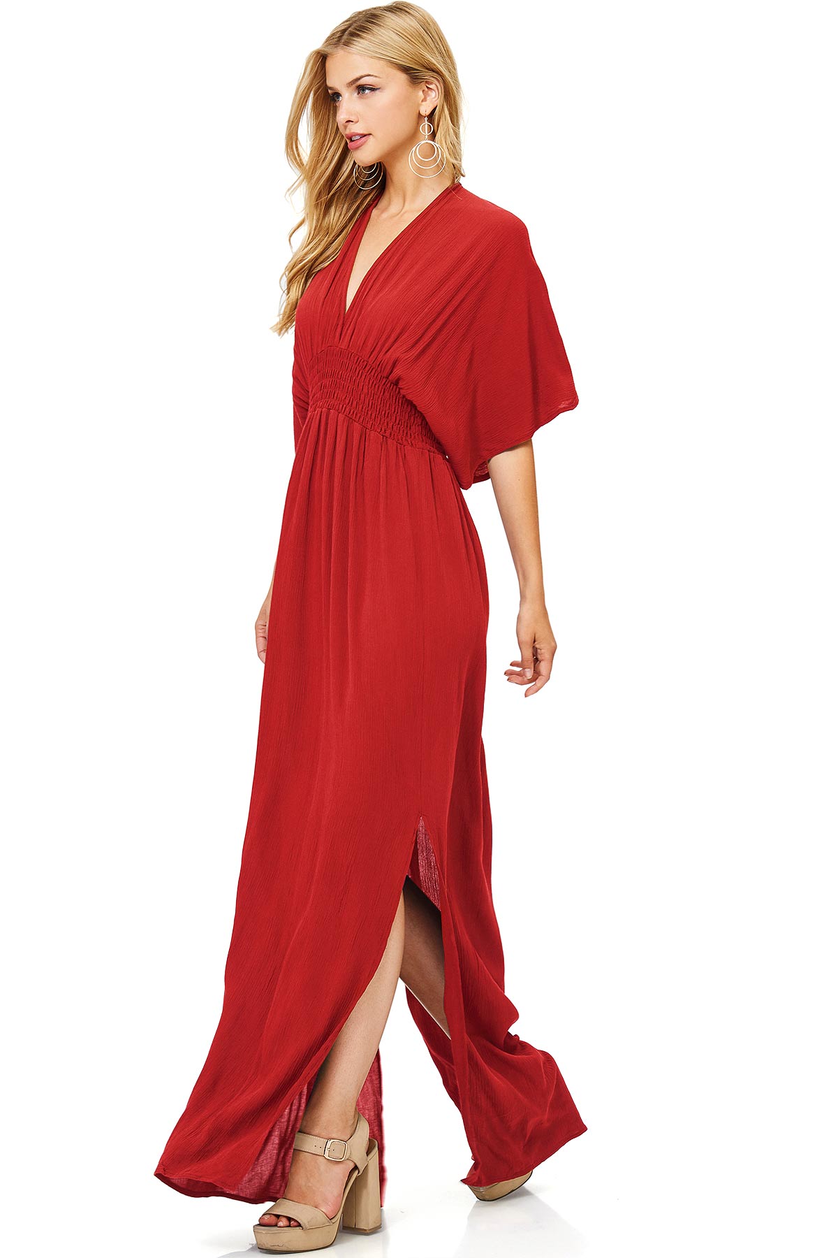 Love stitch sales kimono maxi dress