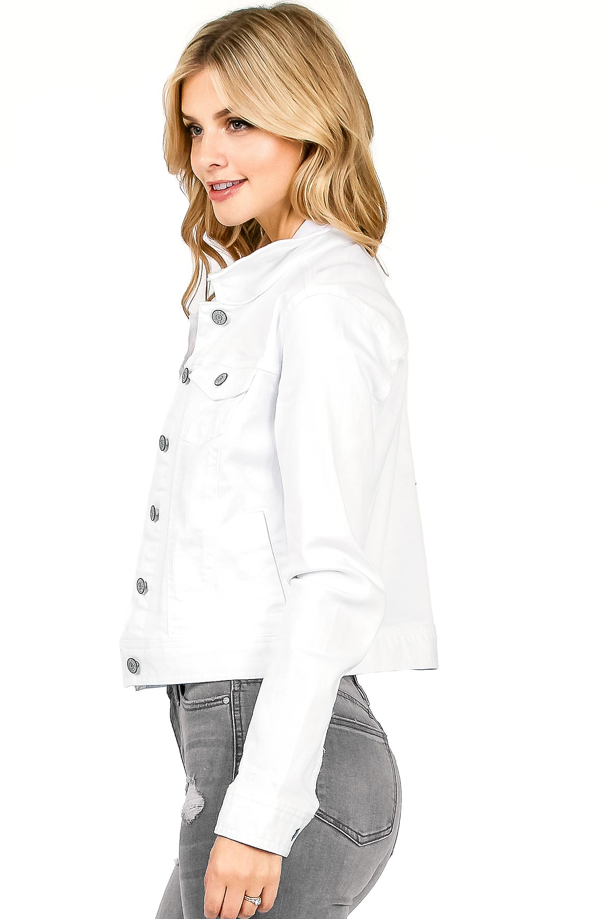 Regeneration by Celebrity Pink Women's Juniors Classic Denim Fitted