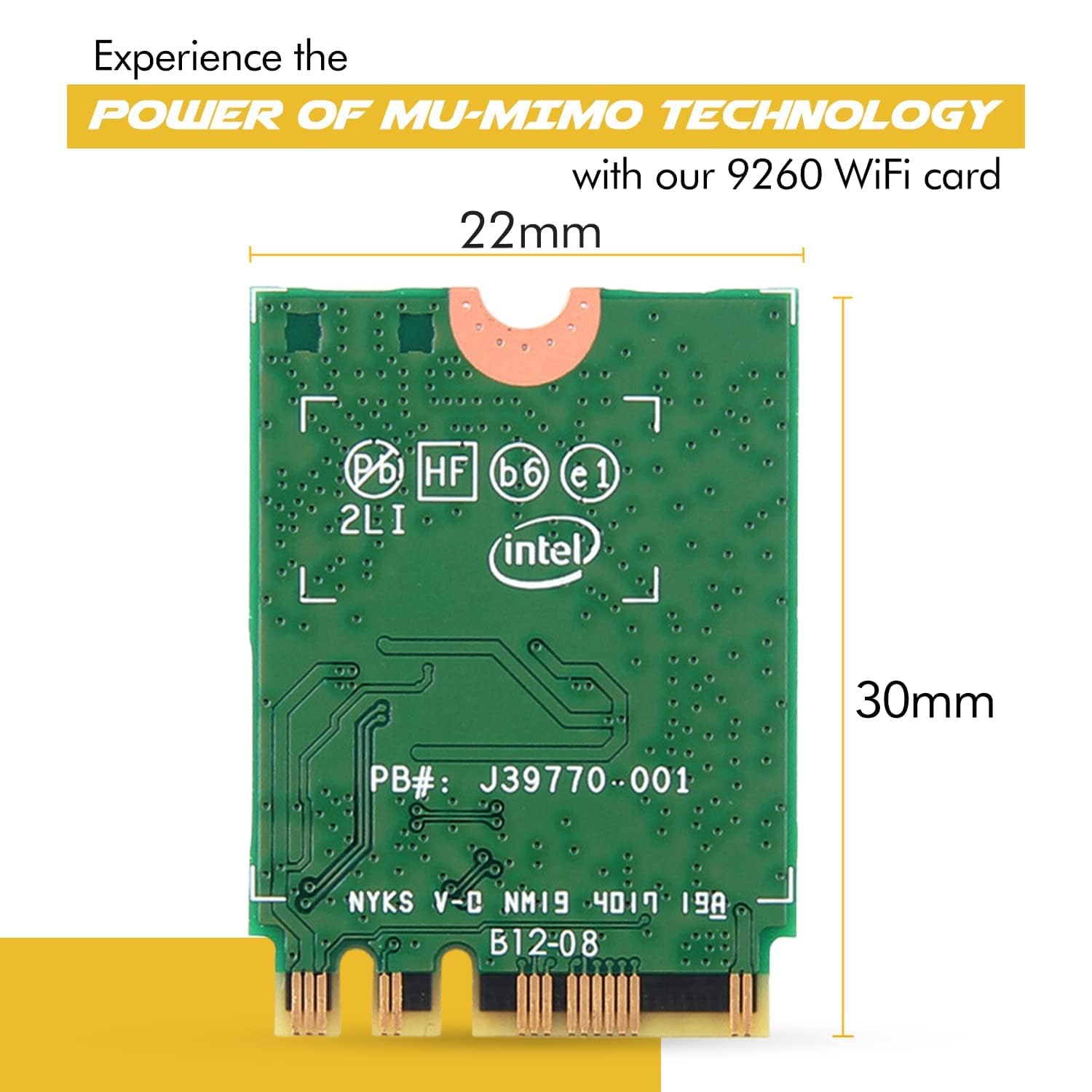 AC9260 Kit Wi-Fi Desktop | PCIe x4 | 1,73 Gbps | Supporto Bluetooth 5.1 | Wi-Fi - Foto 3 di 8