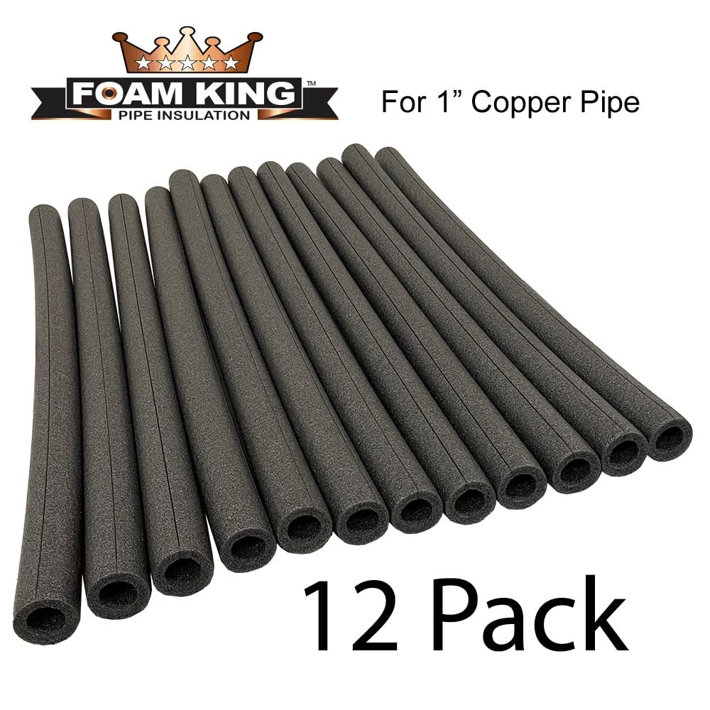 Foam King Insulating Foam Pipe Covers - 12 Pack Choose Size - Picture 8 of 16