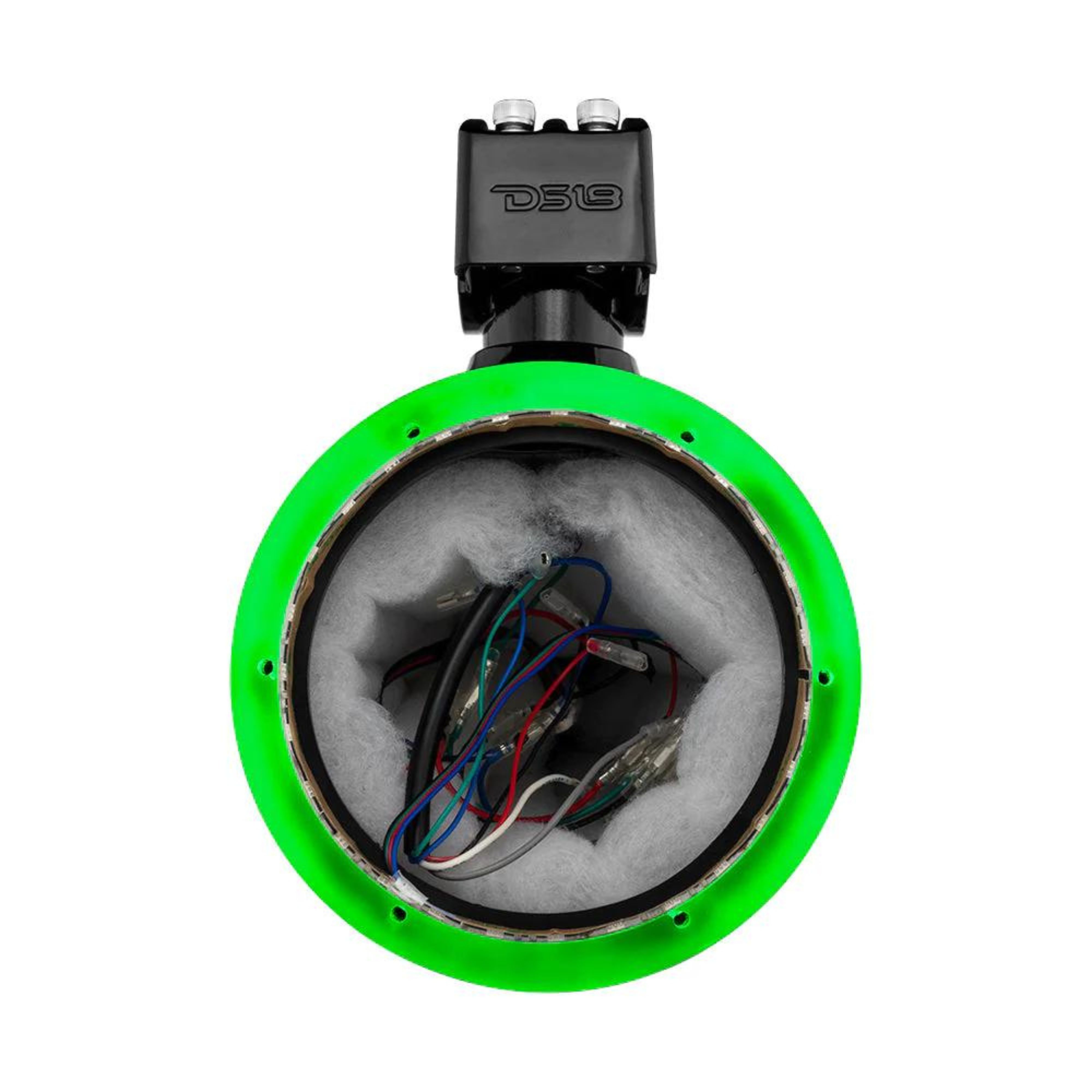 6.5" Marine Tower with Integrated RGB LED Lights HYDRO X6TP-NS-(RD, BK, WH) DS18 - Picture 12 of 12