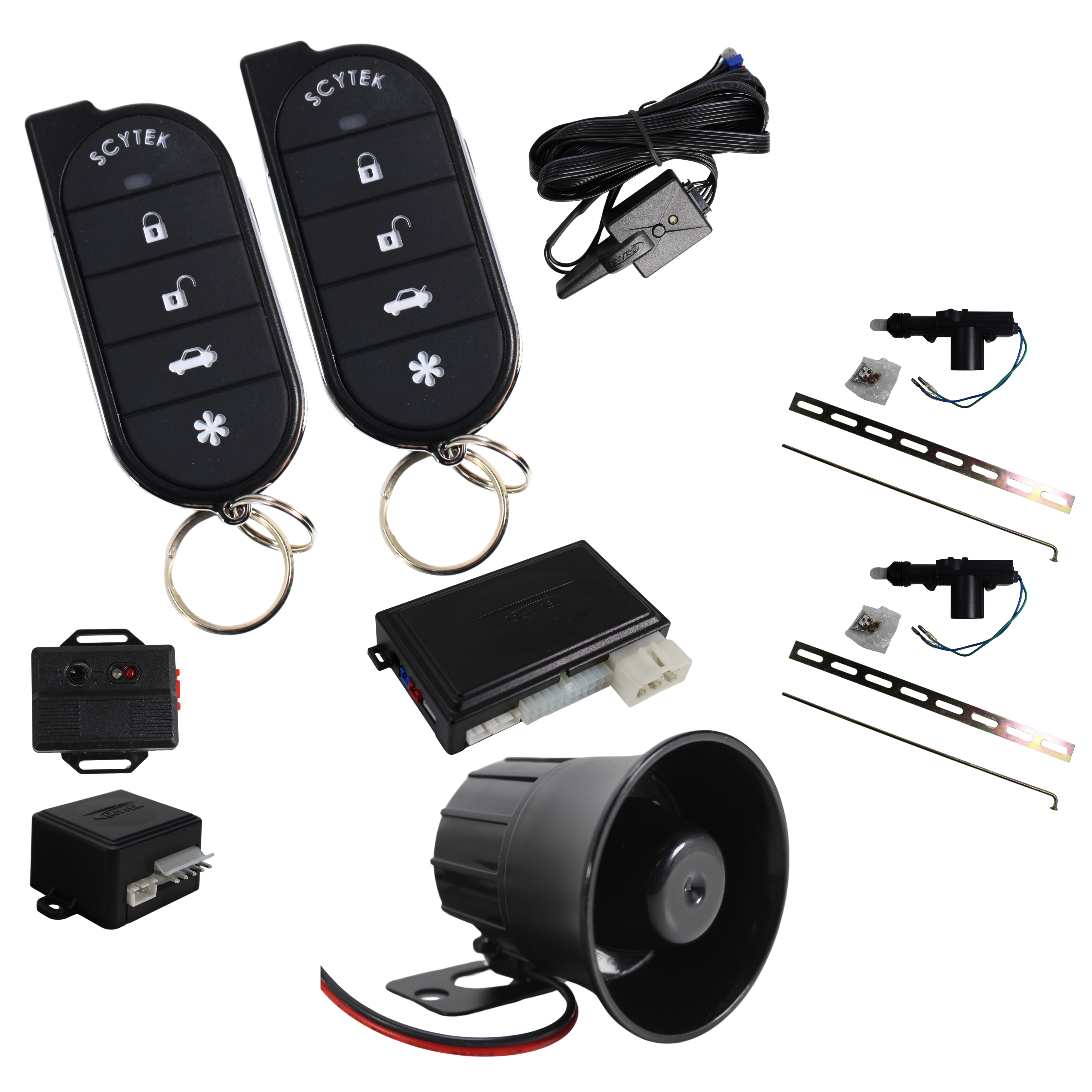 A4 5 Button Remote Engine Start, Keyless Entry, Security System w/ 2 Remotes - Picture 15 of 24