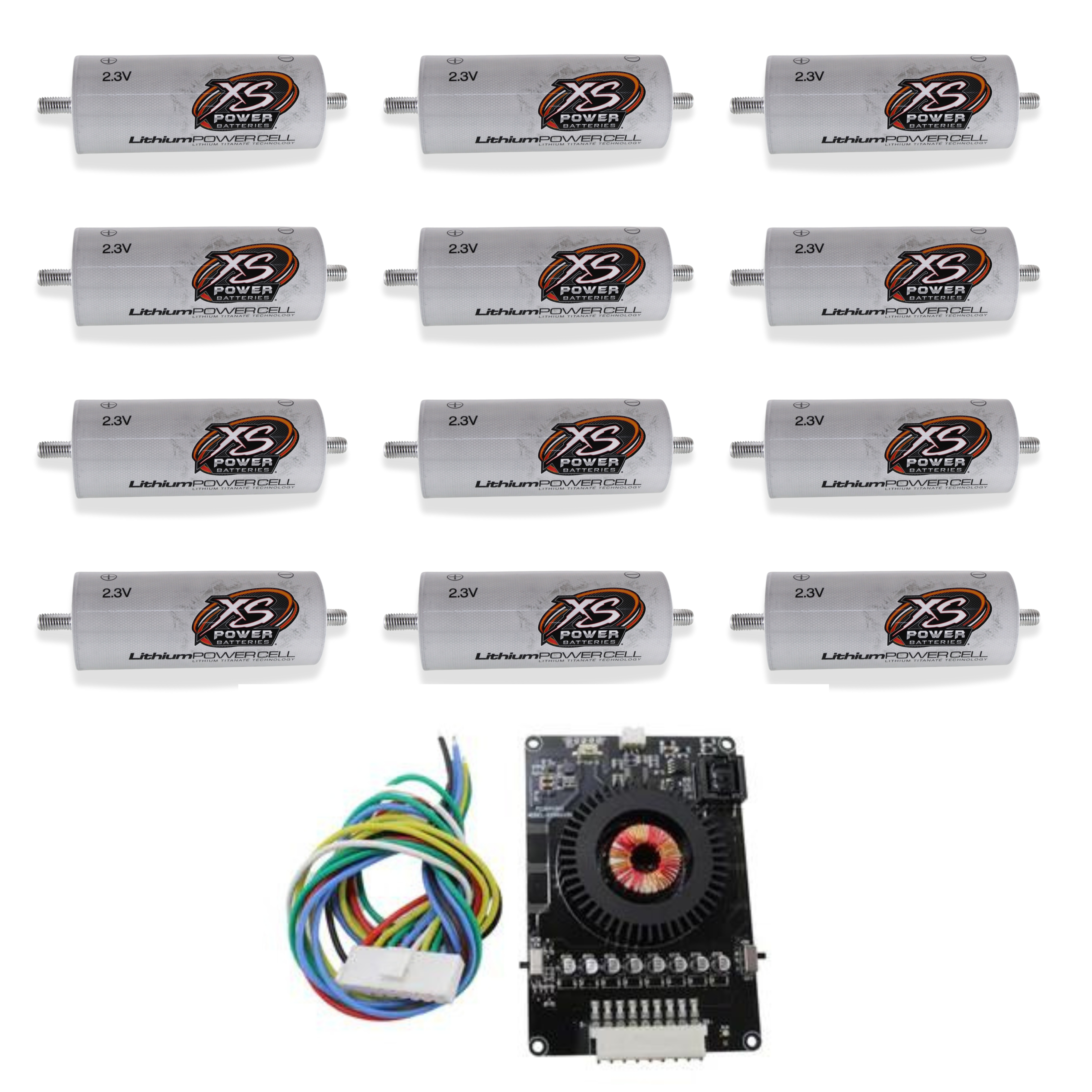 XS Power 12 Pack Kit 40 AH Lithium Cells 2.3v Lithium Titanate Oxide (LTO) - Picture 7 of 8