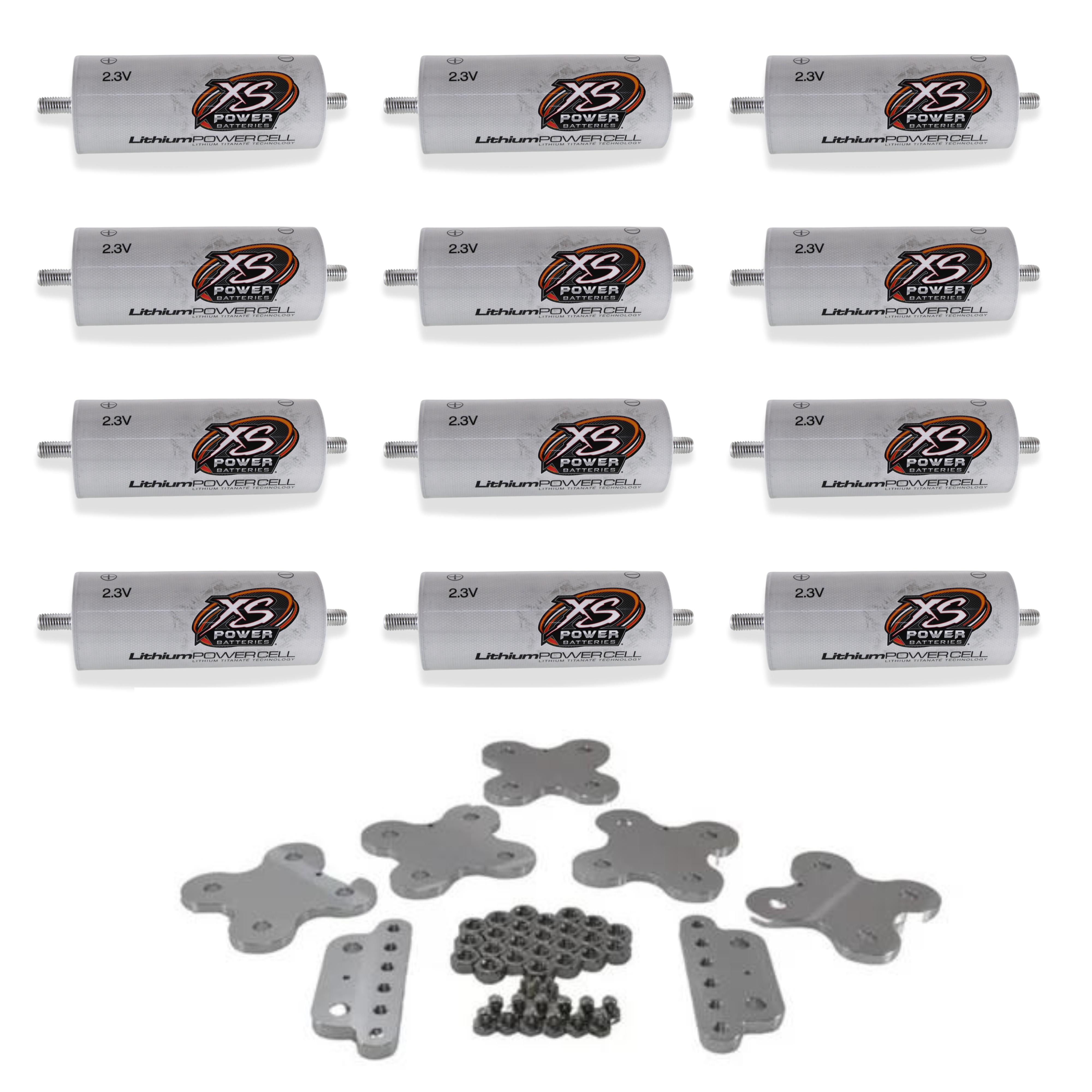 XS Power 12 Pack Kit 40 AH Lithium Cells 2.3v Lithium Titanate Oxide (LTO) - Picture 8 of 8