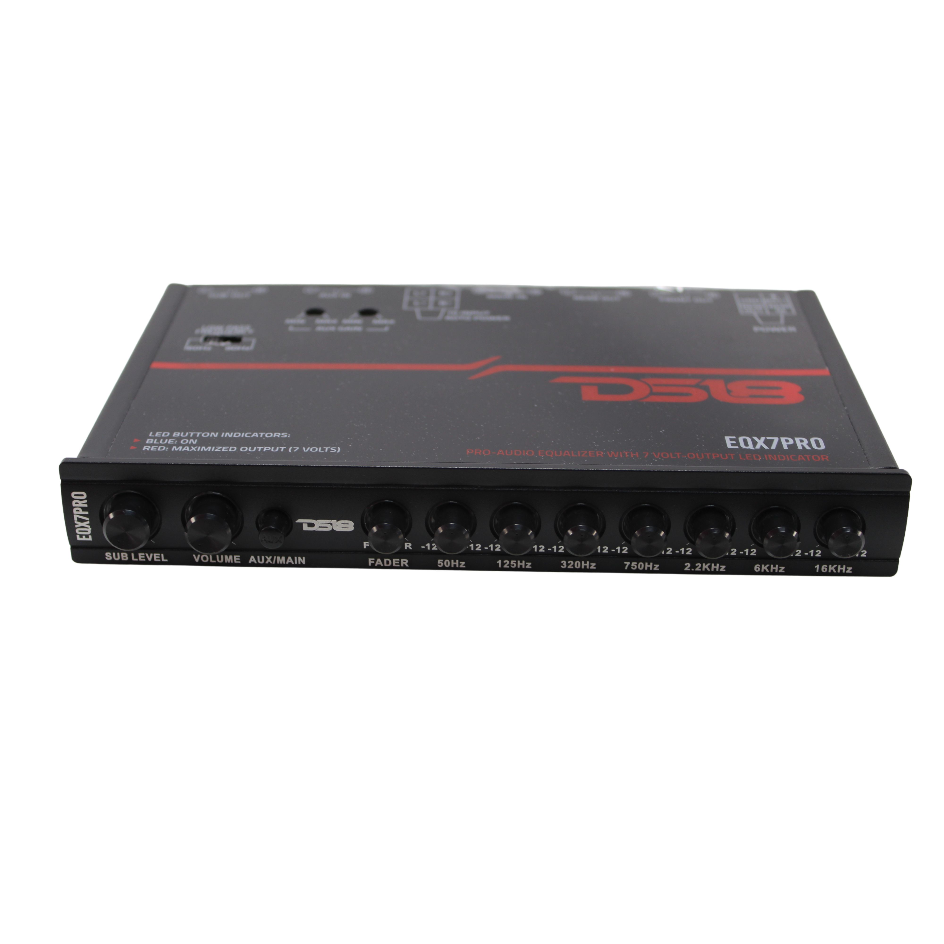 7 Band Pro Car Audio Graphic Equalizer Passive Subwoofer Crossover