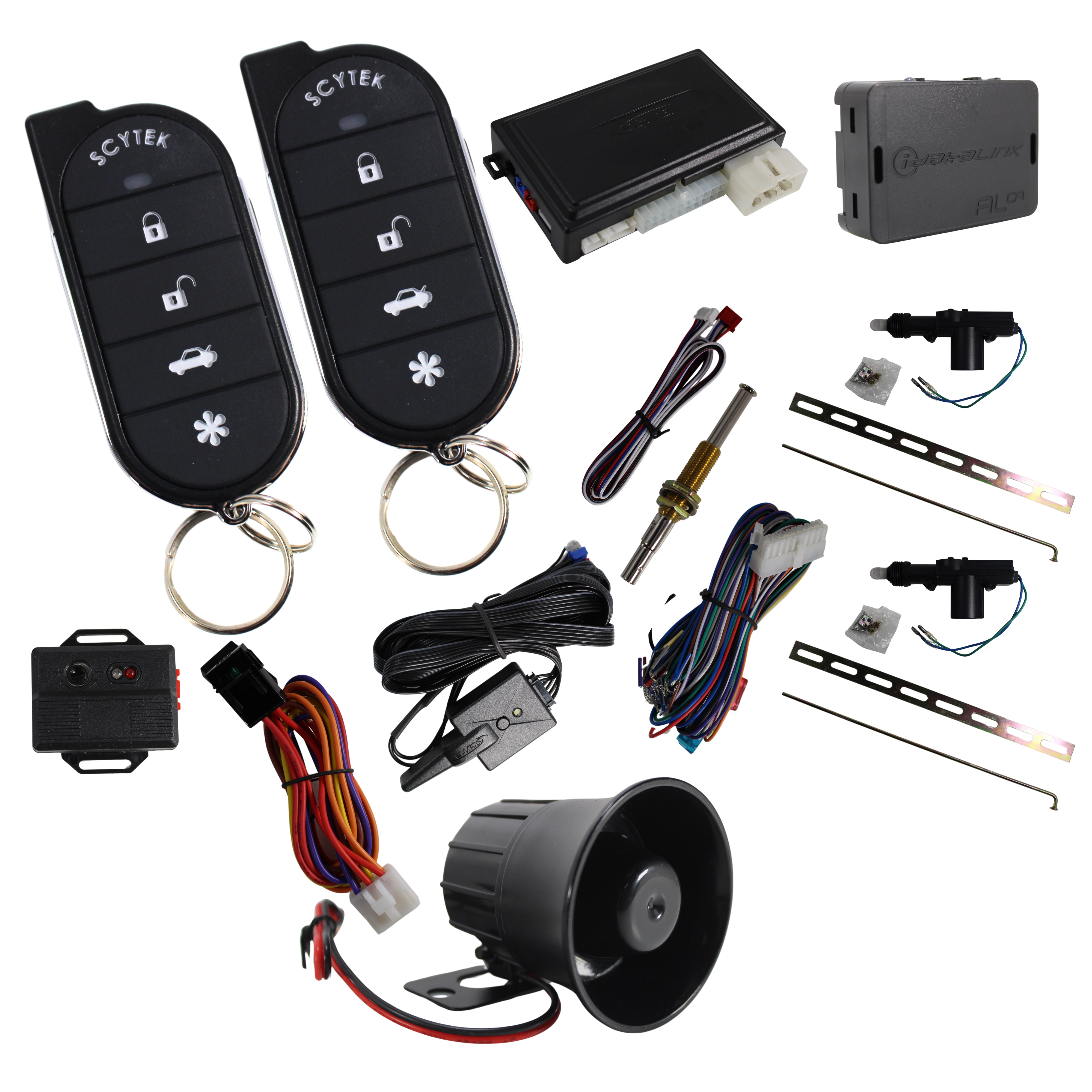 A4 5 Button Remote Engine Start, Keyless Entry, Security System w/ 2 Remotes - Picture 14 of 24