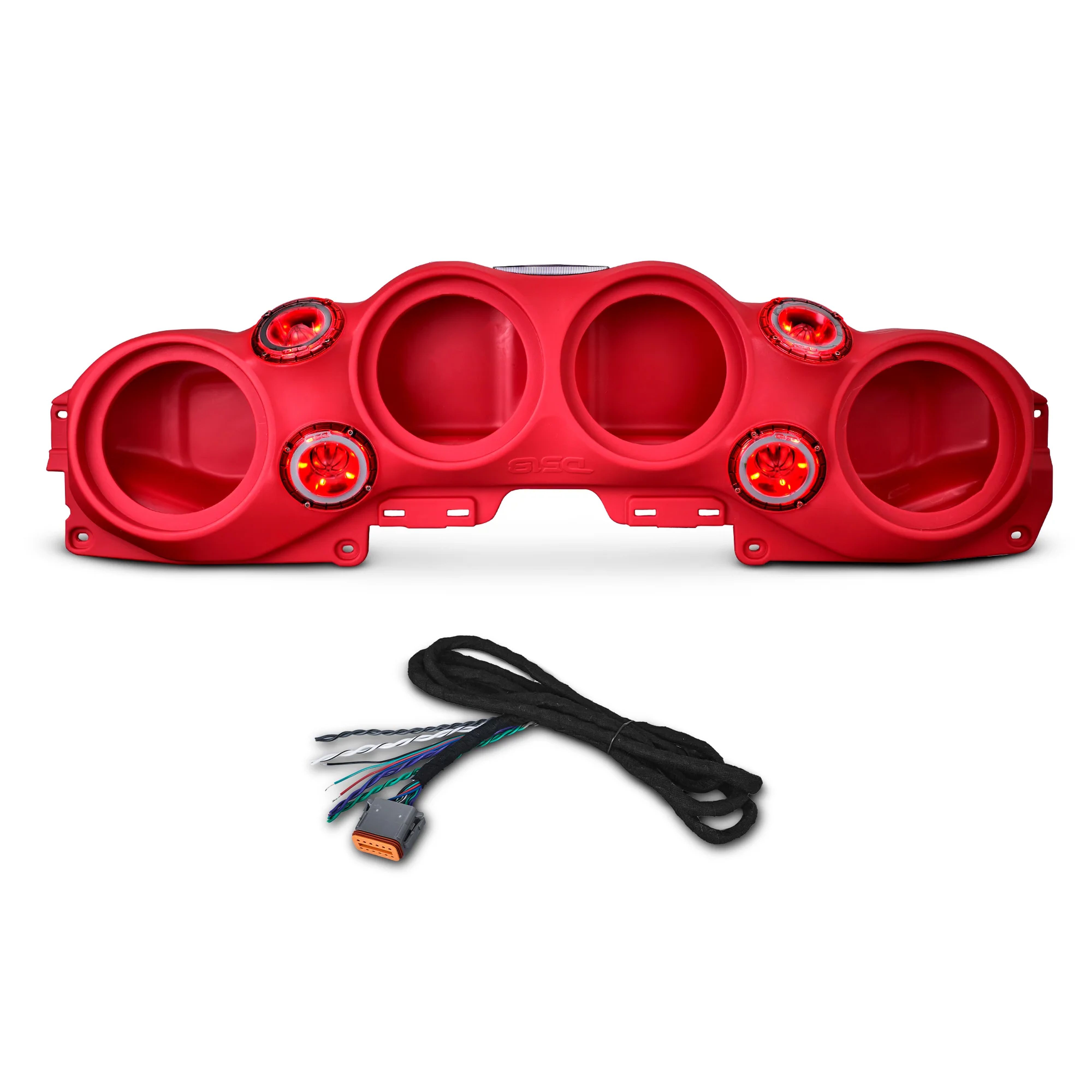 Sistema de barra de sonido superior Jeep Wrangler con 4 tweeters JL JLU JT 2018-23 - Imagen 9 de 22