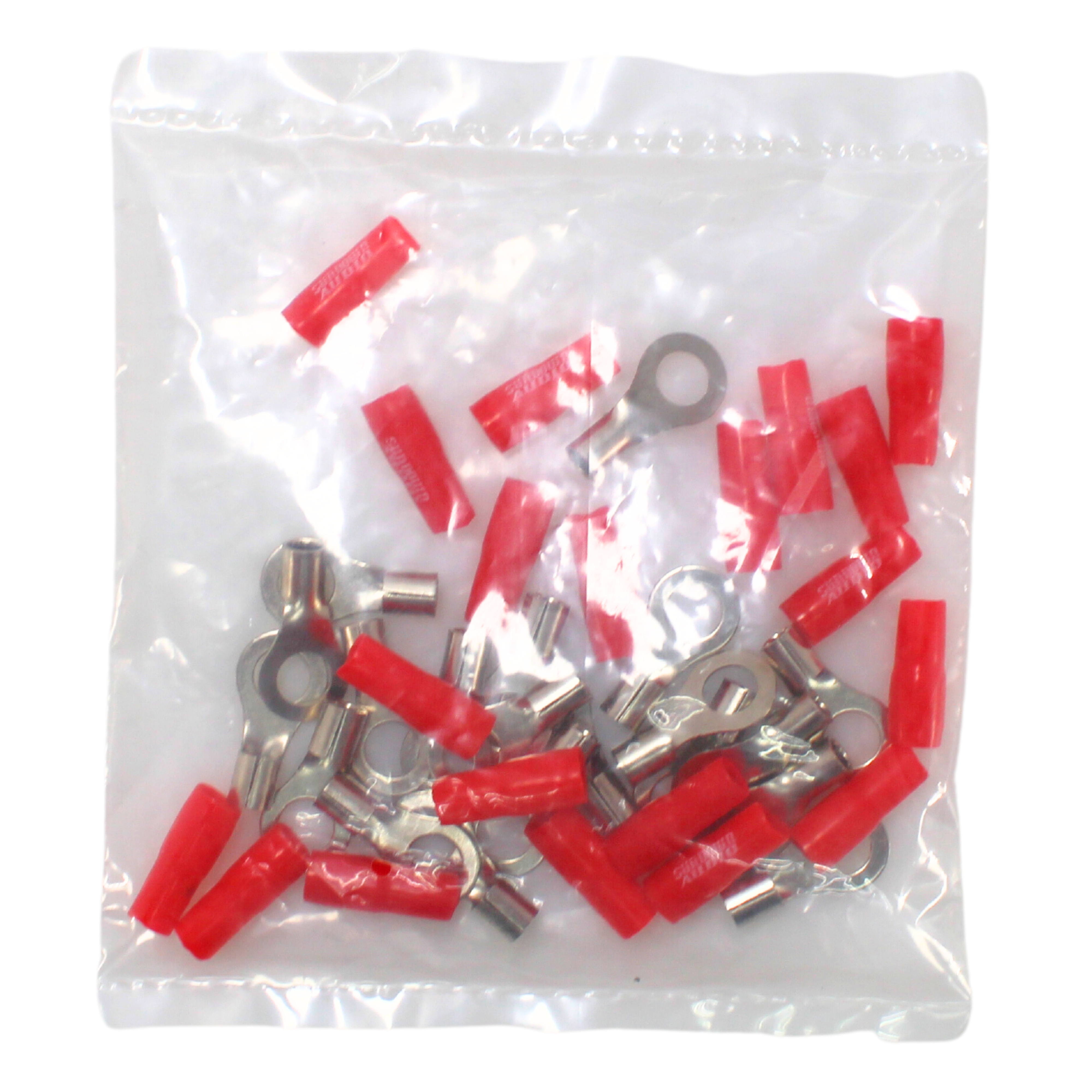 Sundown Audio 8 Gauge Ring Terminals Black/Red (20 Pack) - Picture 6 of 7