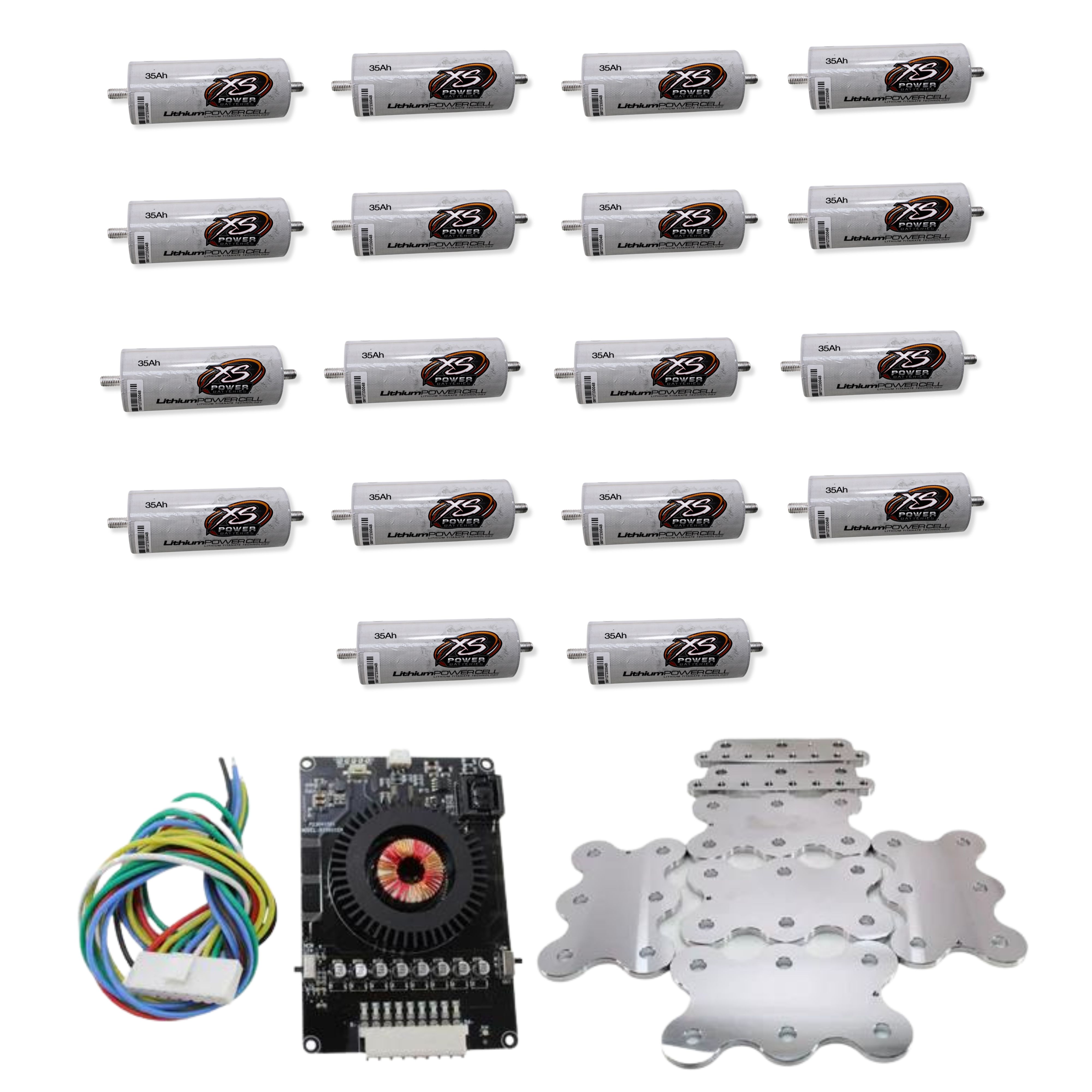 XS Power 18 Pack Kit 35AH Lithium Cells 2.3v Lithium Titanate Oxide (LTO) Lot - Picture 8 of 8