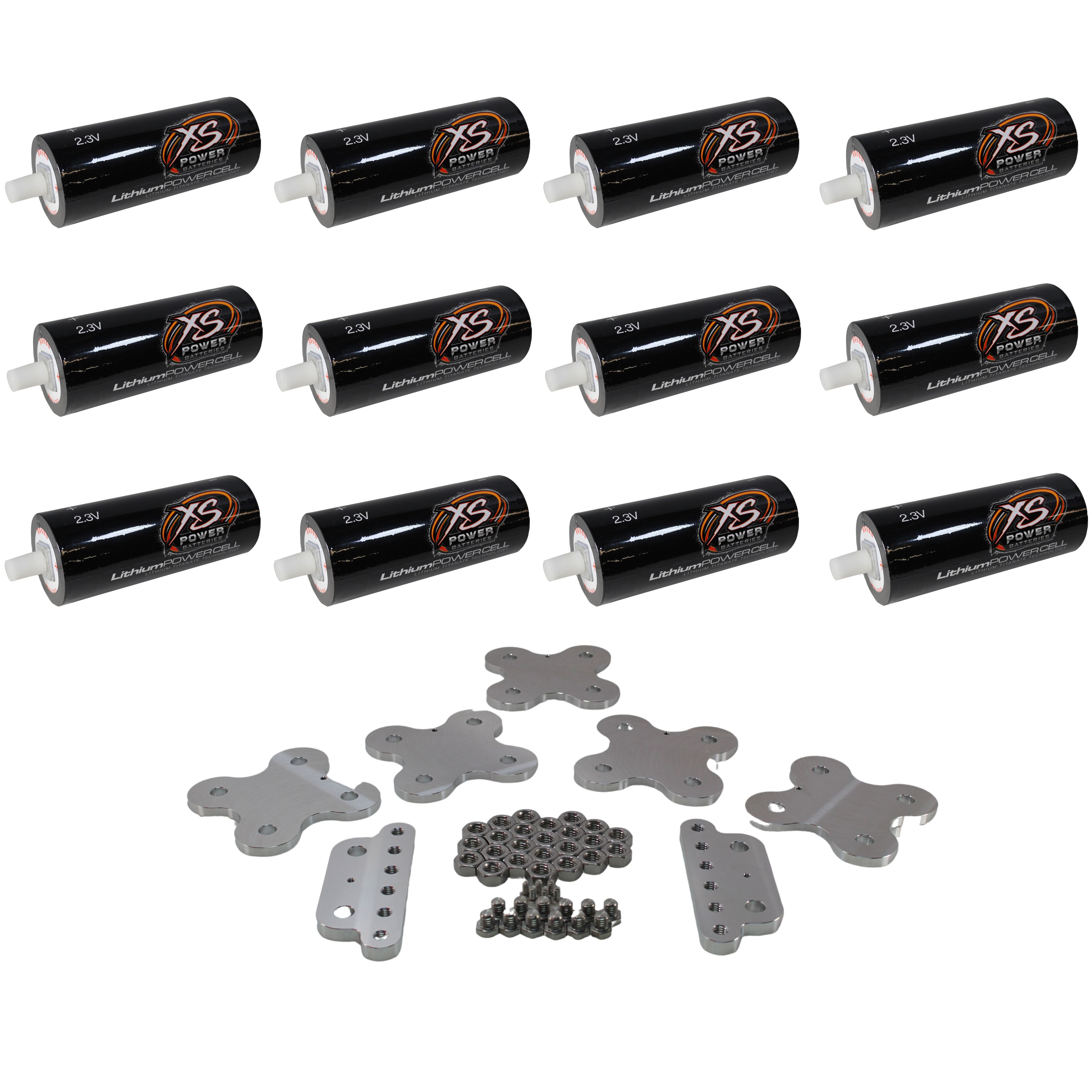 XS Power 12 Pack Kit 35AH Lithium Cells 2.3v Lithium Titanate Oxide (LTO) Lot - Picture 7 of 8