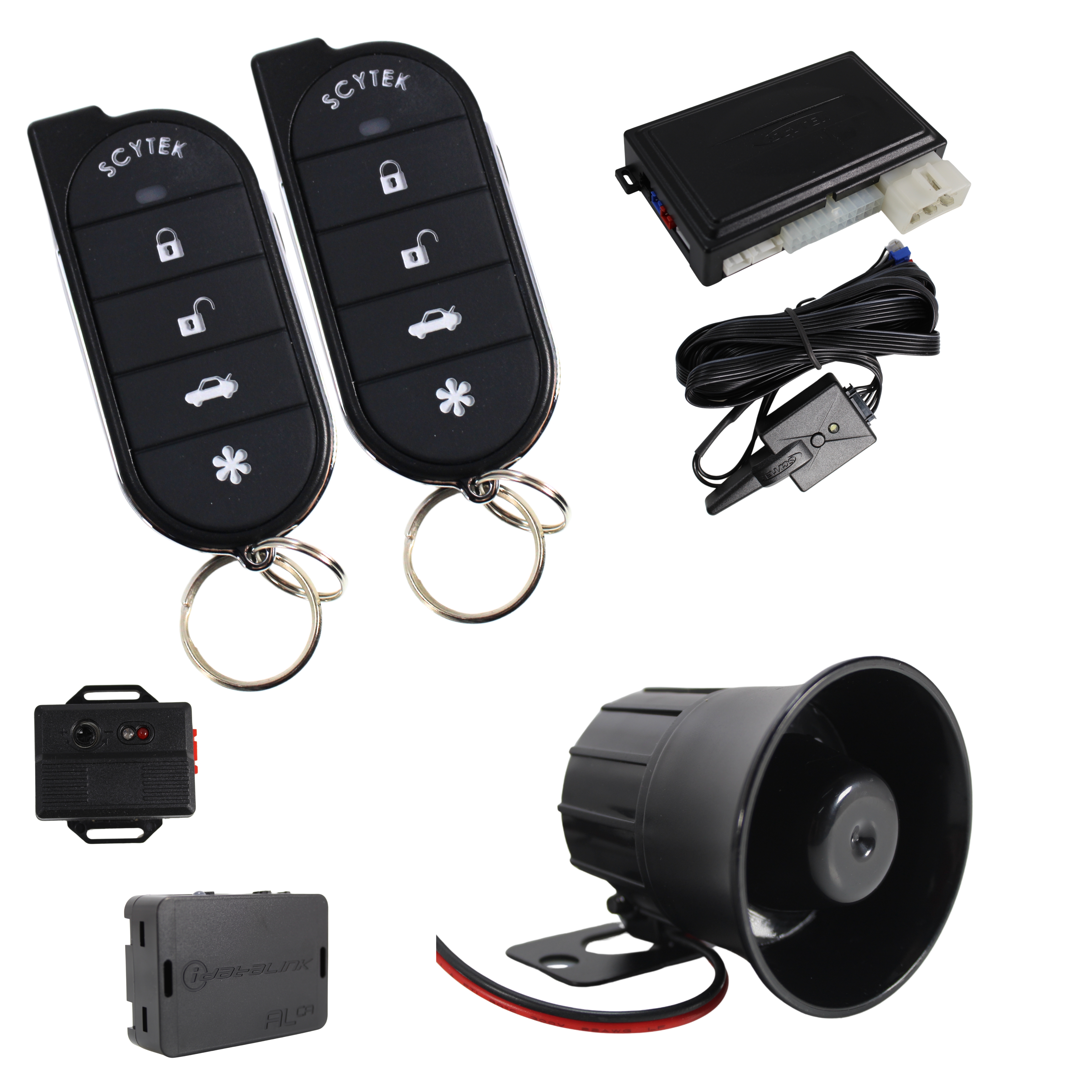 A4 5 Button Remote Engine Start, Keyless Entry, Security System w/ 2 Remotes - Picture 23 of 24