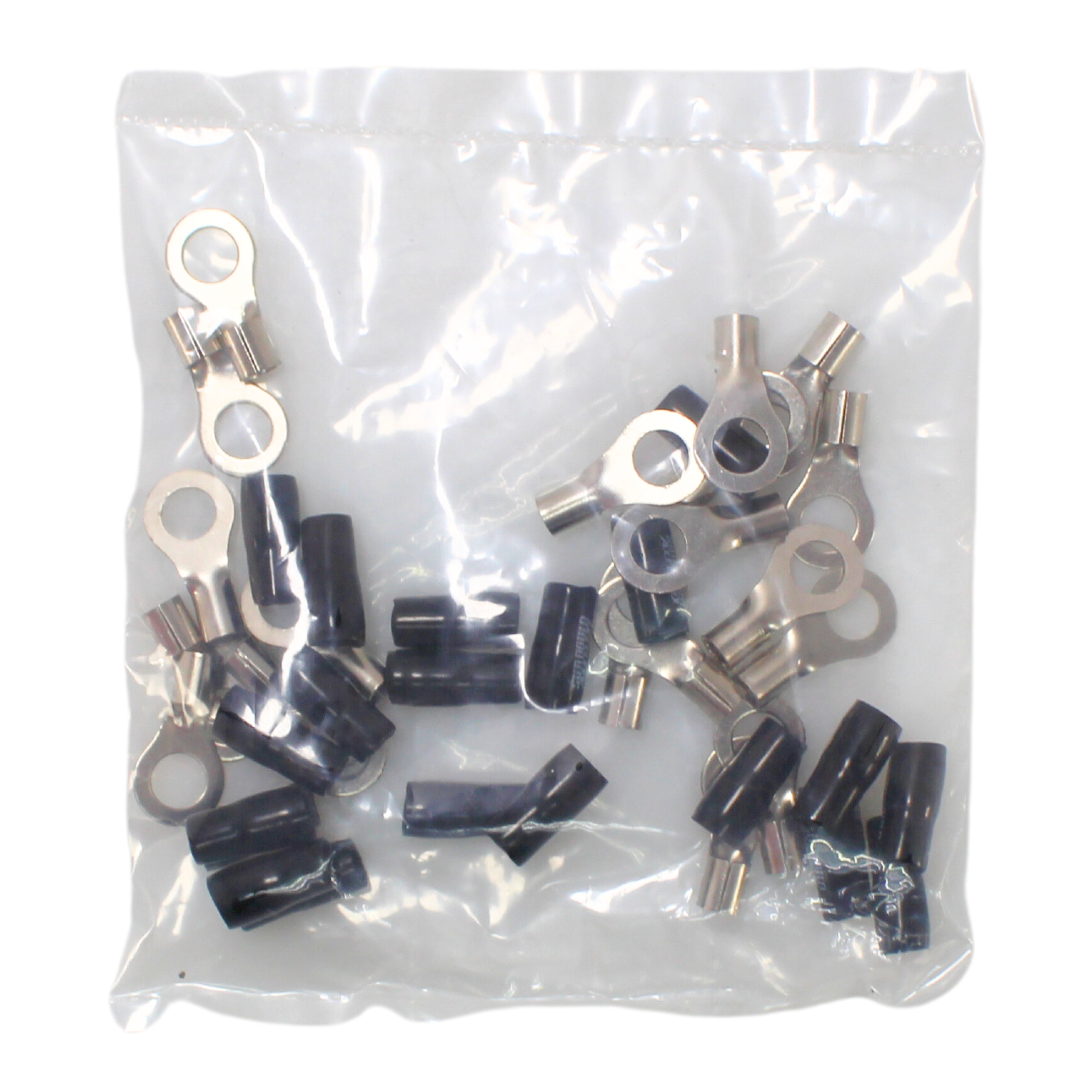 Sundown Audio 8 Gauge Ring Terminals Black/Red (20 Pack) - Picture 3 of 7