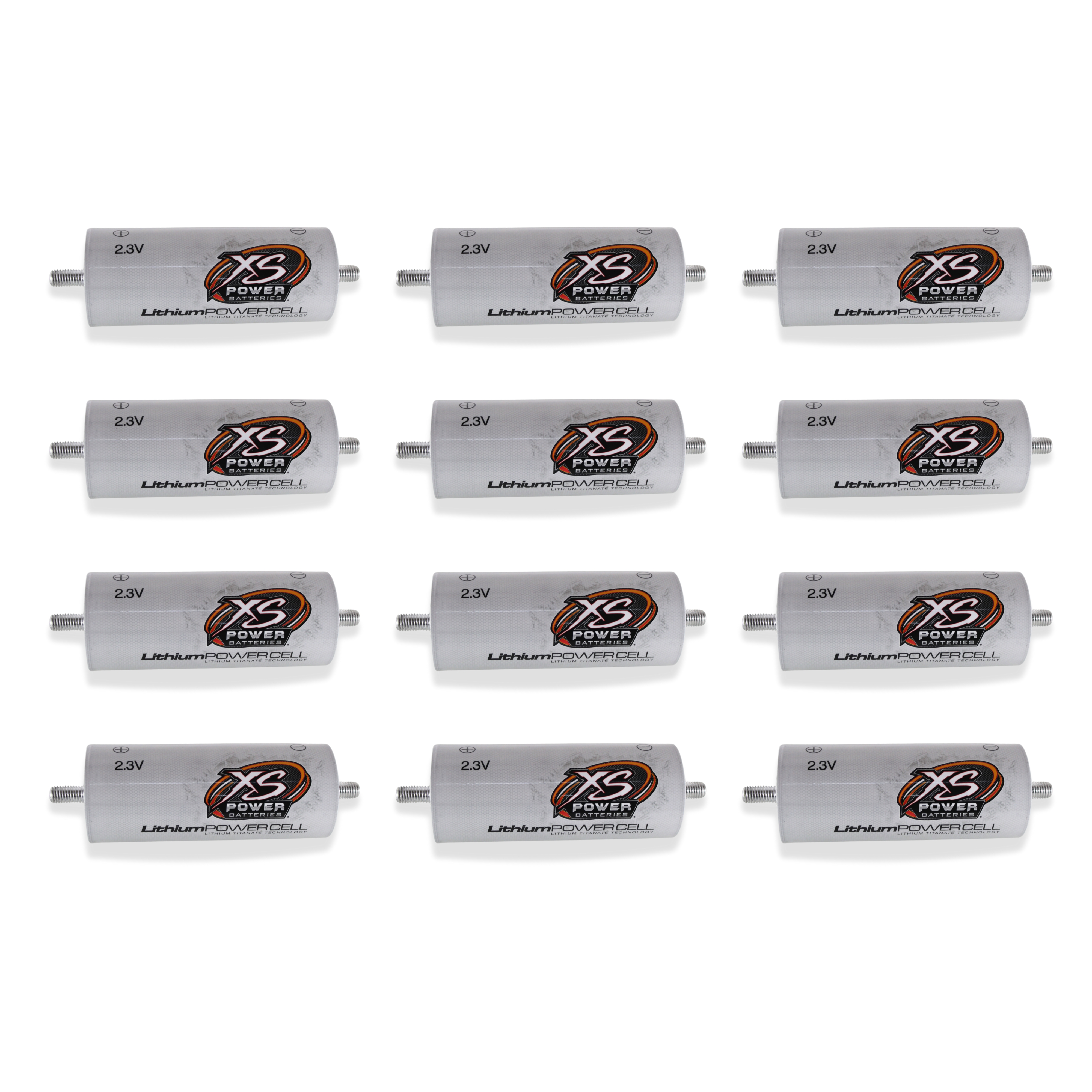 XS Power 12 Pack Kit 40 AH Lithium Cells 2.3v Lithium Titanate Oxide (LTO) - Picture 2 of 8