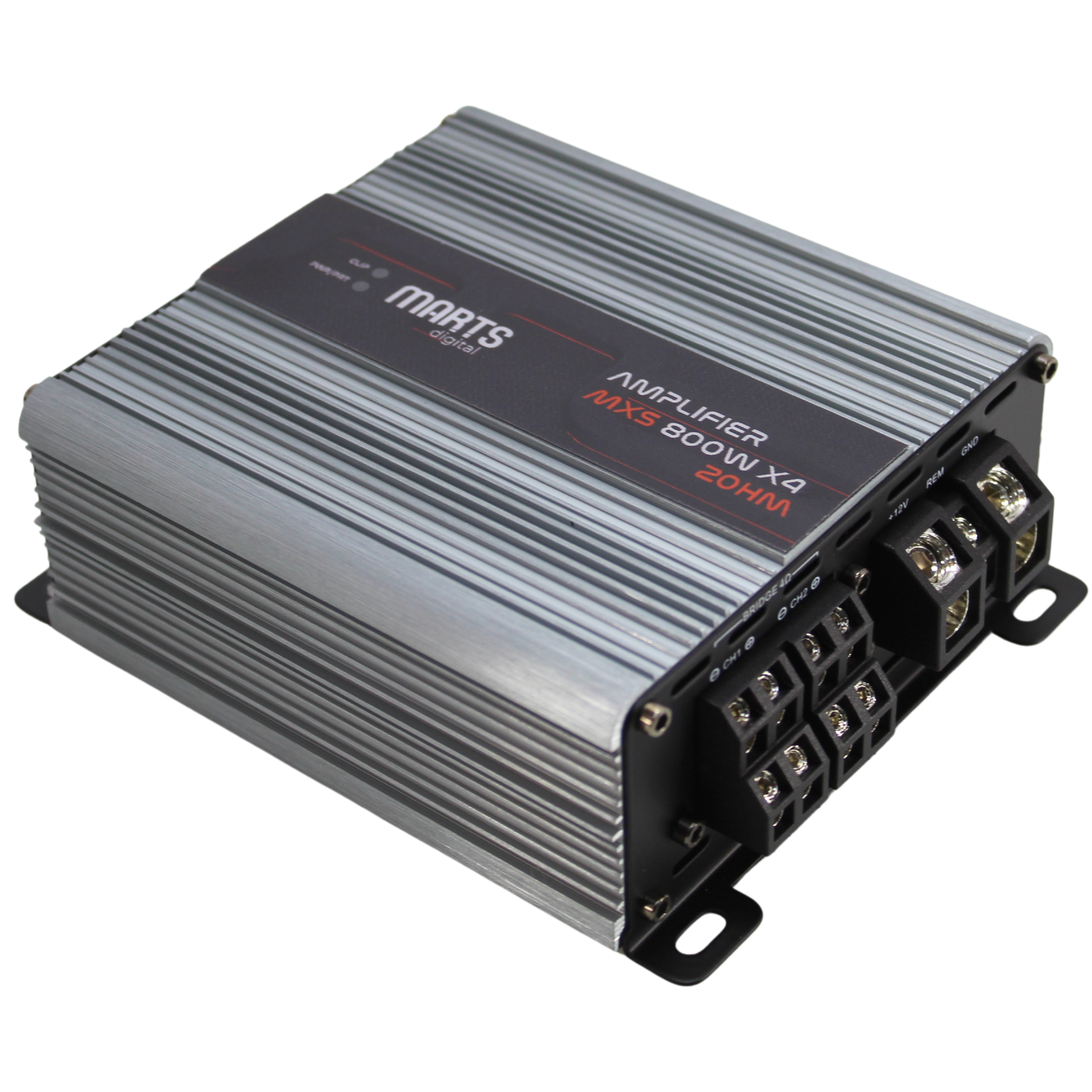 Marts Digital MXS Series 4 Channel 800W Full Range 2 Ohm Amp MXS