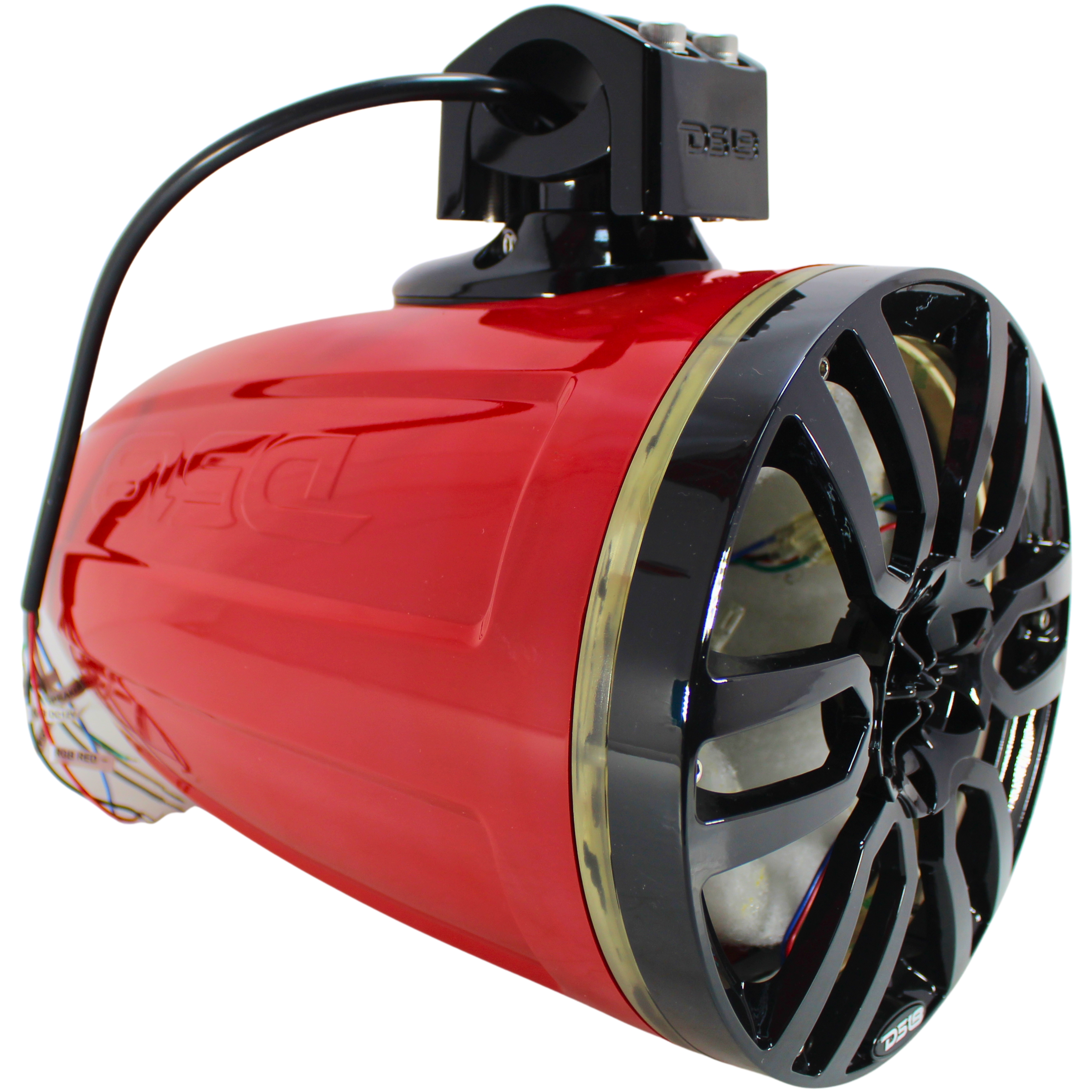 8" Marine Tower with Integrated RGB LED LightsHYDRO X8TP-NS-(RD, BK, WH) DS18 - Picture 14 of 21
