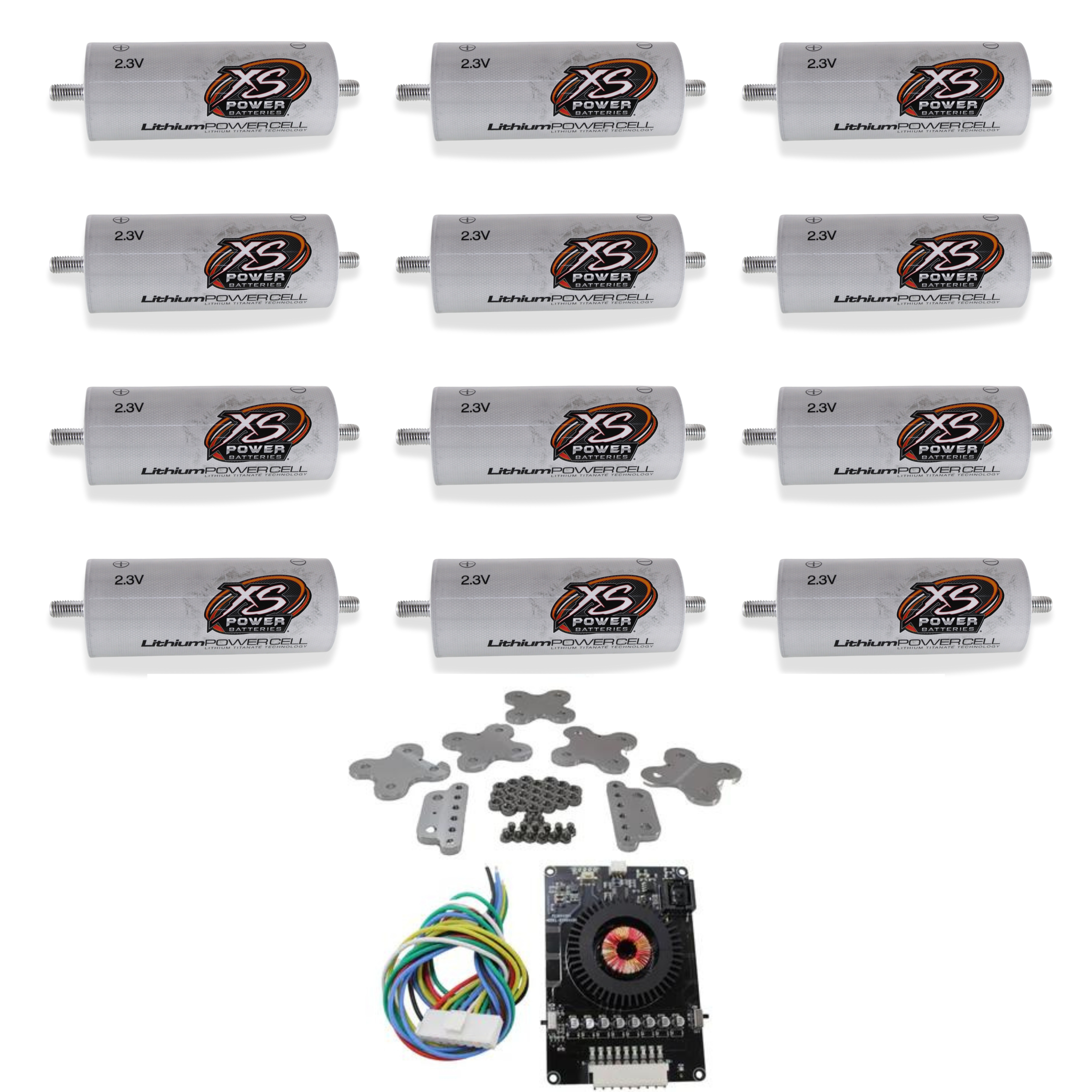 XS Power 12 Pack Kit 40 AH Lithium Cells 2.3v Lithium Titanate Oxide (LTO) - Picture 6 of 8