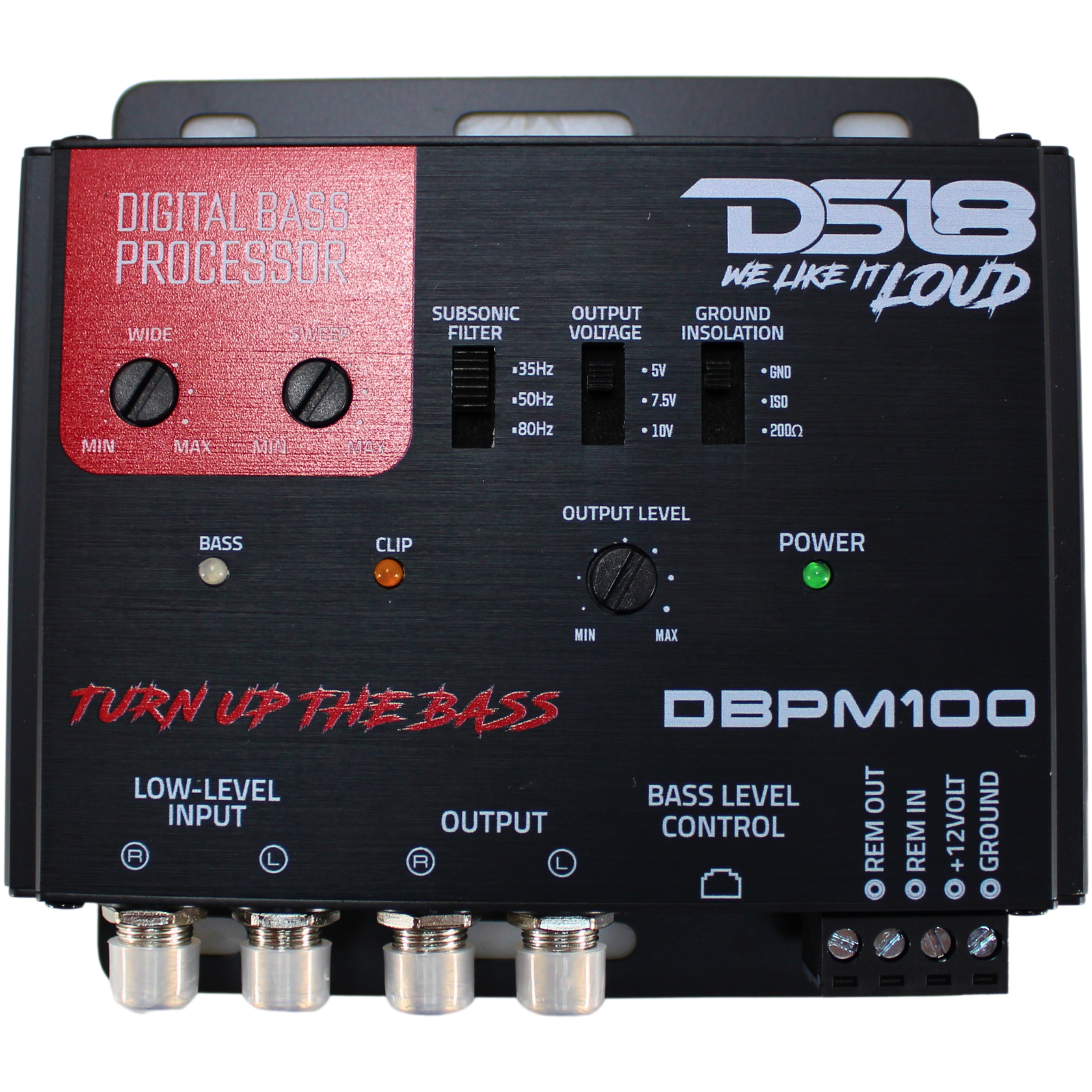 2 Channel Digital Bass Processor & Bass Restoration Processor W
