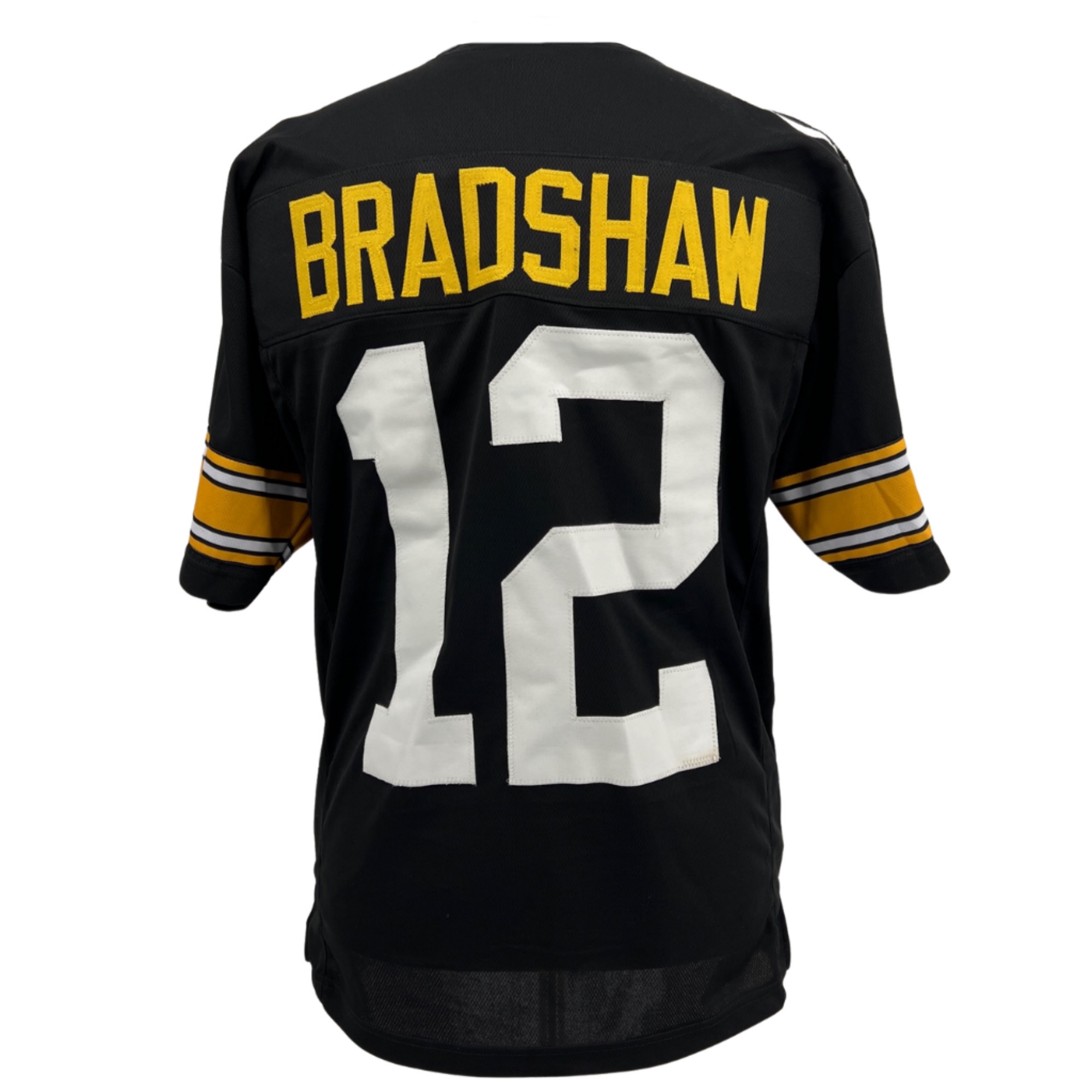 Terry Bradshaw Jersey Old Number Black Pittsburgh | S-5XL Custom