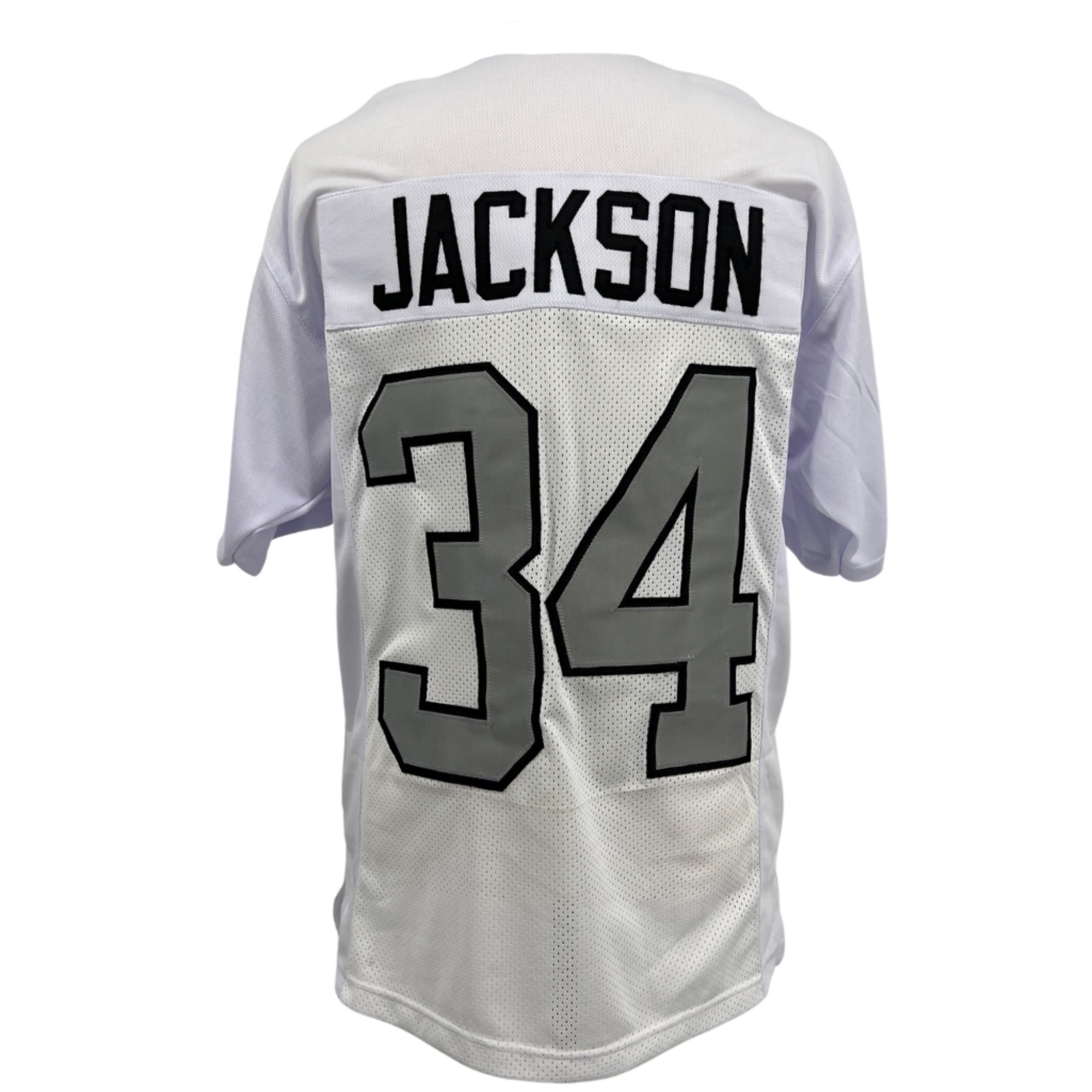 Bo Jackson Jersey White Los Angeles S/B | S-8XL Unsigned Custom