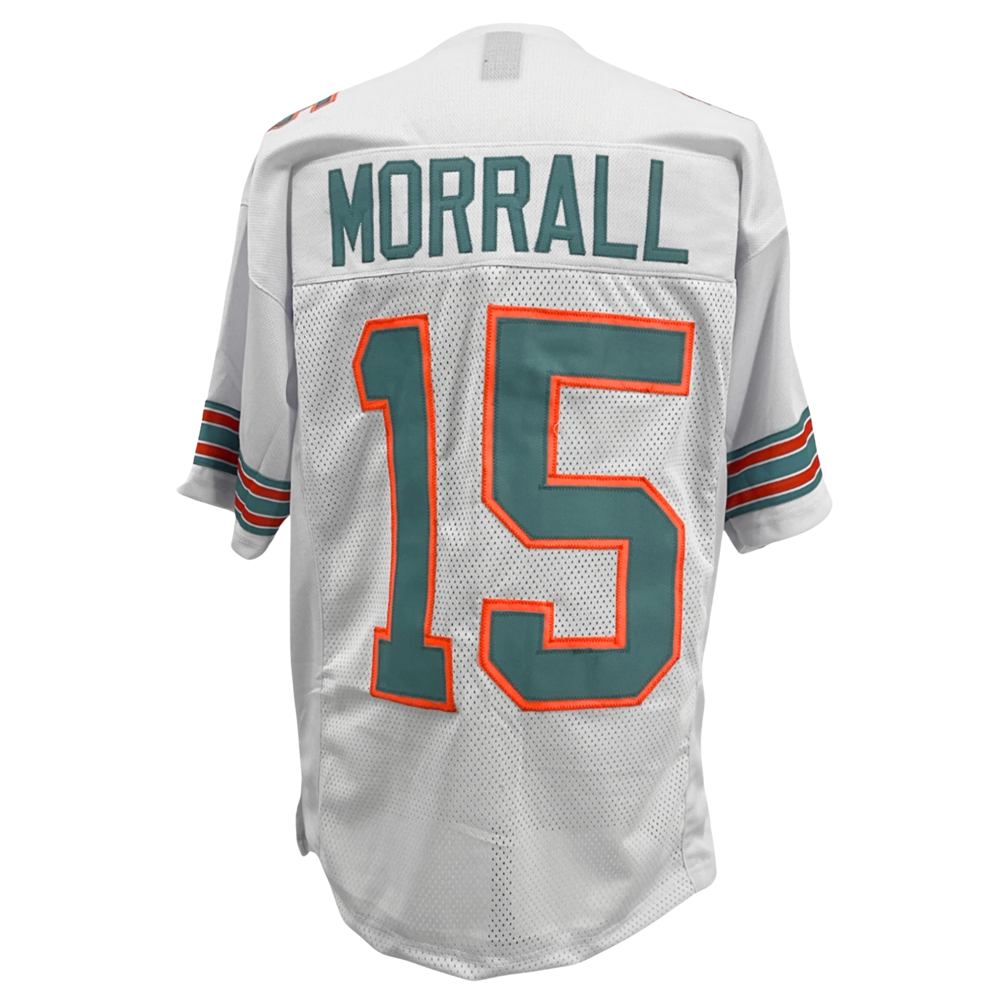 Earl Morrall Jersey White Miami | S-5XL Unsigned Custom Sewn