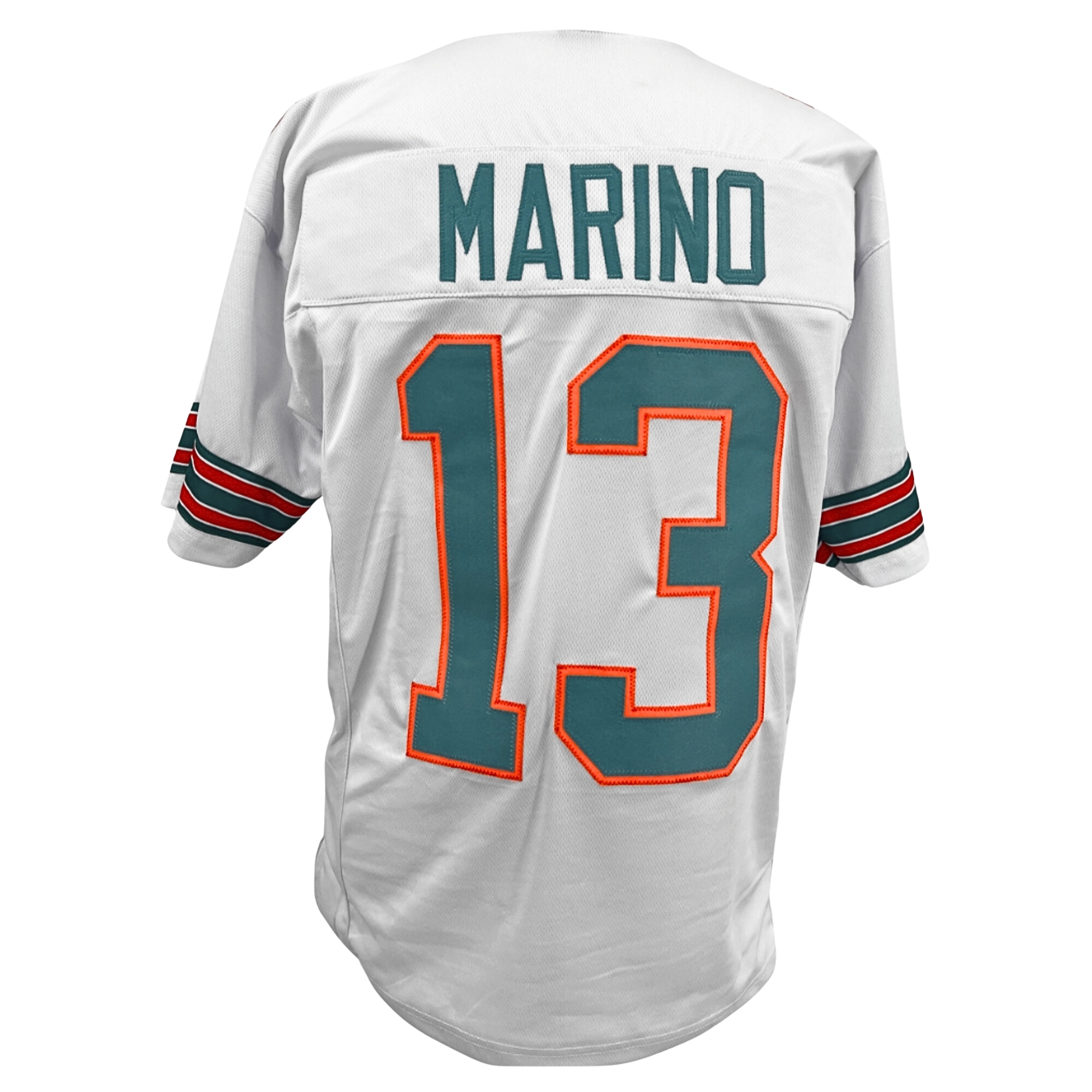 Dan Marino Jersey White Miami | S-6XL Custom Sewn Stitched | eBay