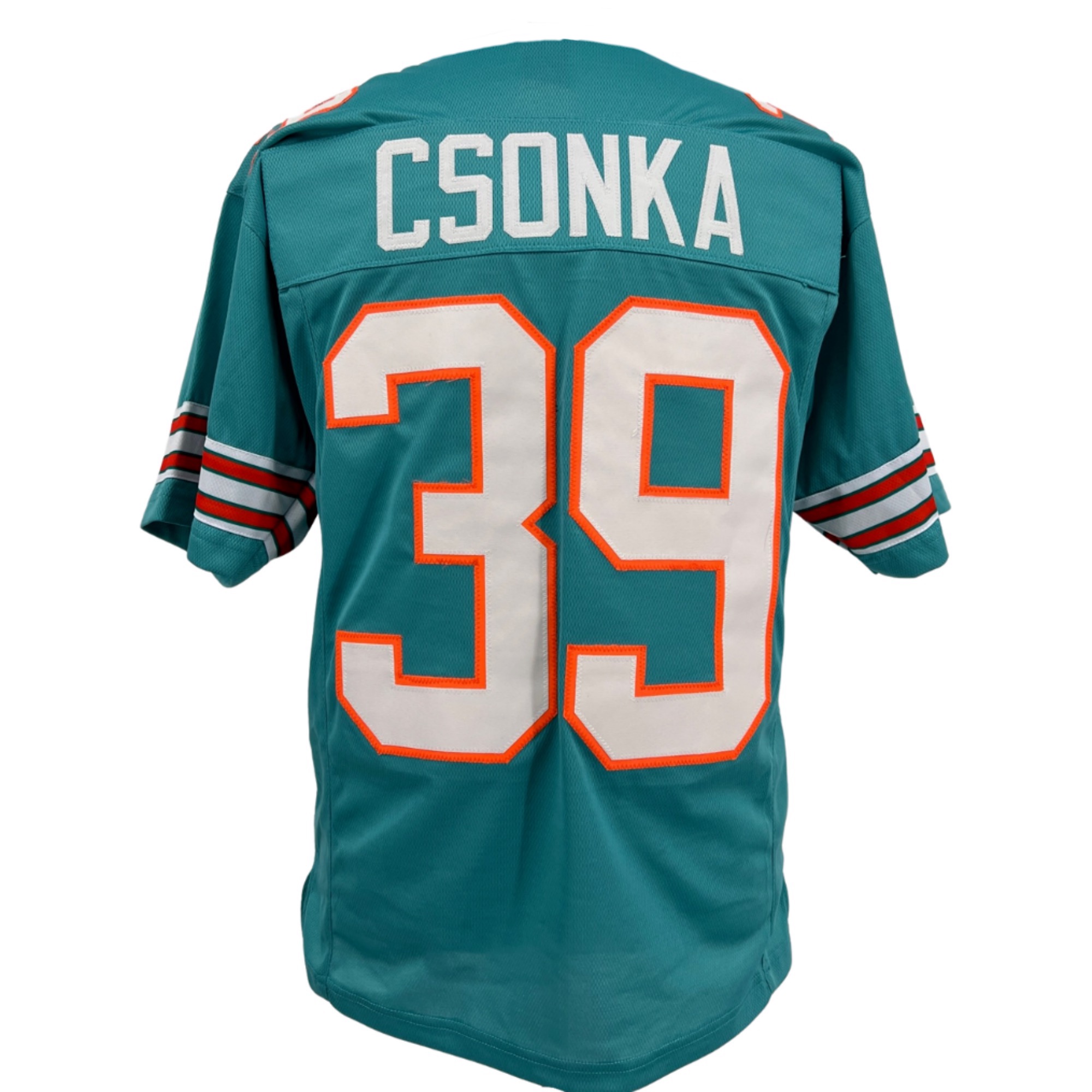 Larry Csonka Jersey Aqua Miami | S-5XL Custom Sewn Stitched | eBay