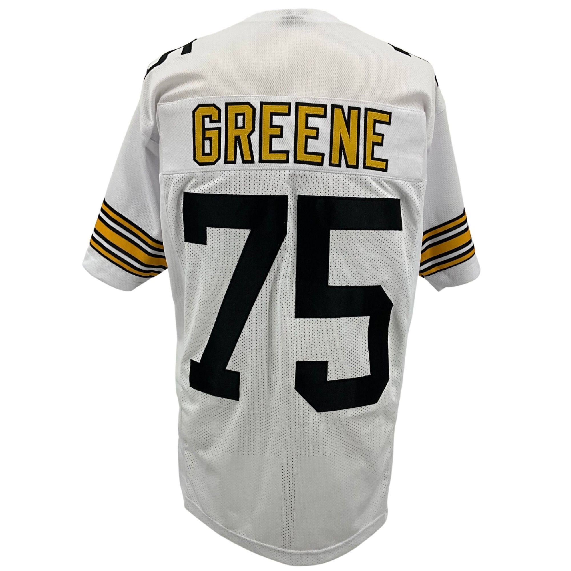 Joe Greene Jersey Old Number White Pittsburgh | S-5XL Custom Sewn