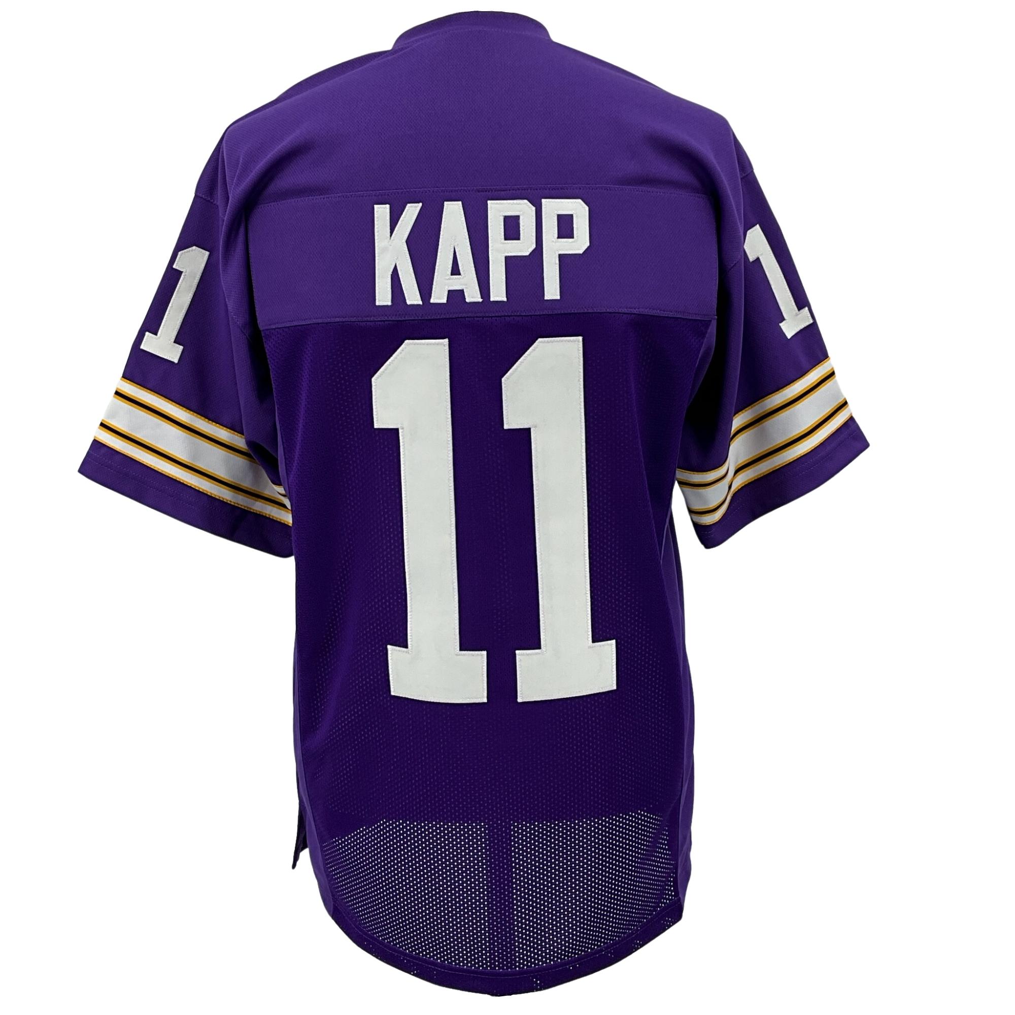 Joe Kapp Jersey Purple Minnesota | S-5XL Unsigned Custom Sewn