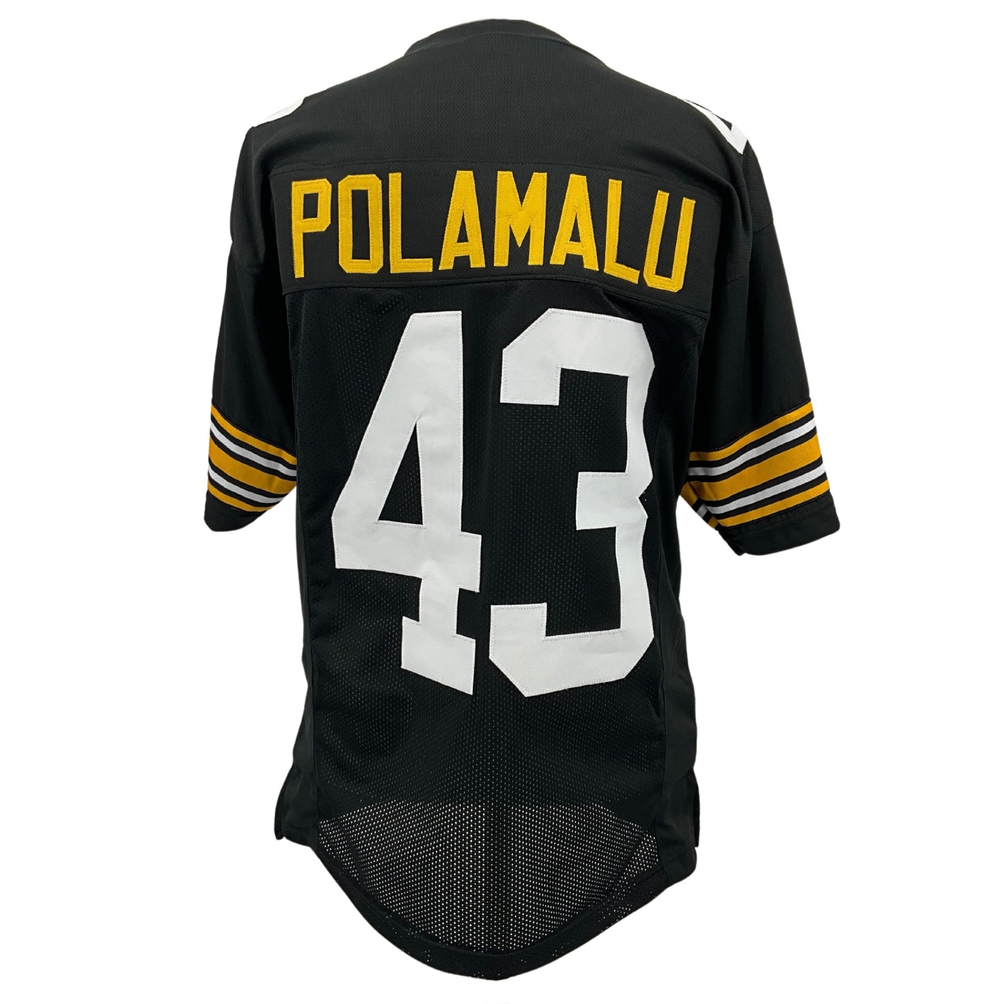 Troy Polamalu Jersey Old Number Black Pittsburgh | S-5XL Custom