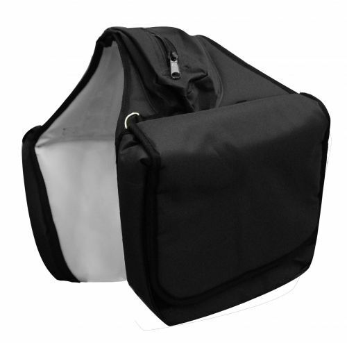 Heavy Duty Insulated Cordura Nylon Saddle Bag - Picture 3 of 4