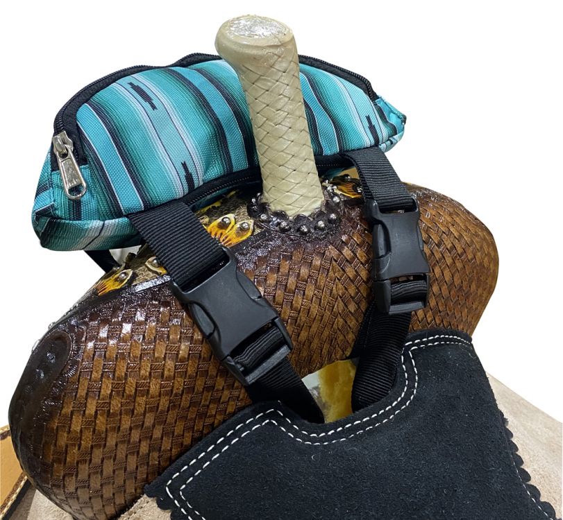 Showman Southwest Design Isoliert Nylon Satteltasche - Bild 10 von 10