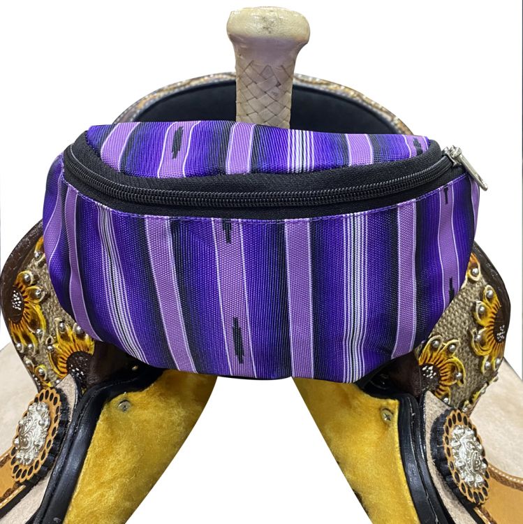 Showman Southwest Design Isoliert Nylon Satteltasche - Bild 6 von 10